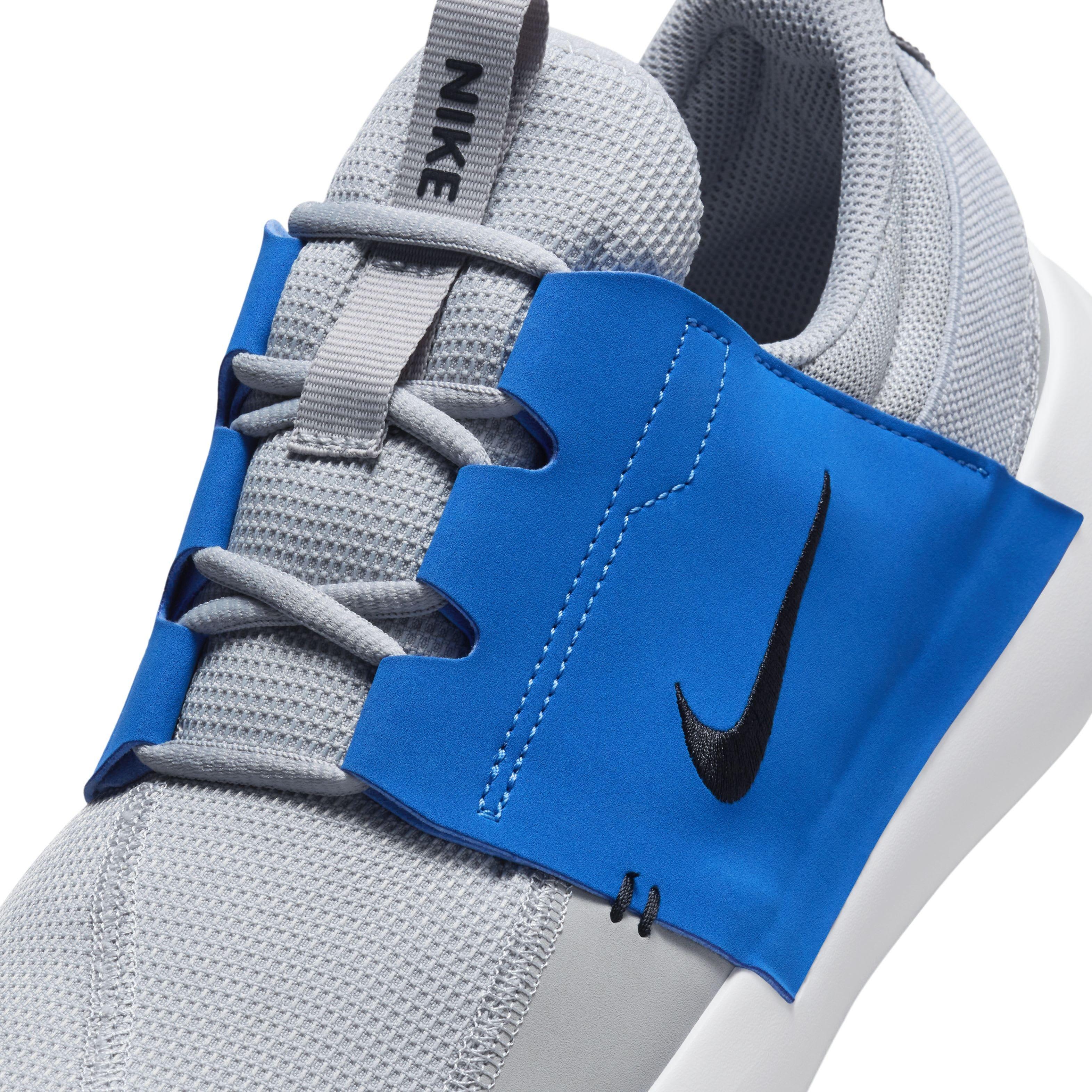 Nike E-Series AD "Light Smoke Grey/Star Blue/Light Smoke Grey/Black" Men's Shoe - LT GREY/BLUE/LT GREY/BLACK Thumbnail View 7