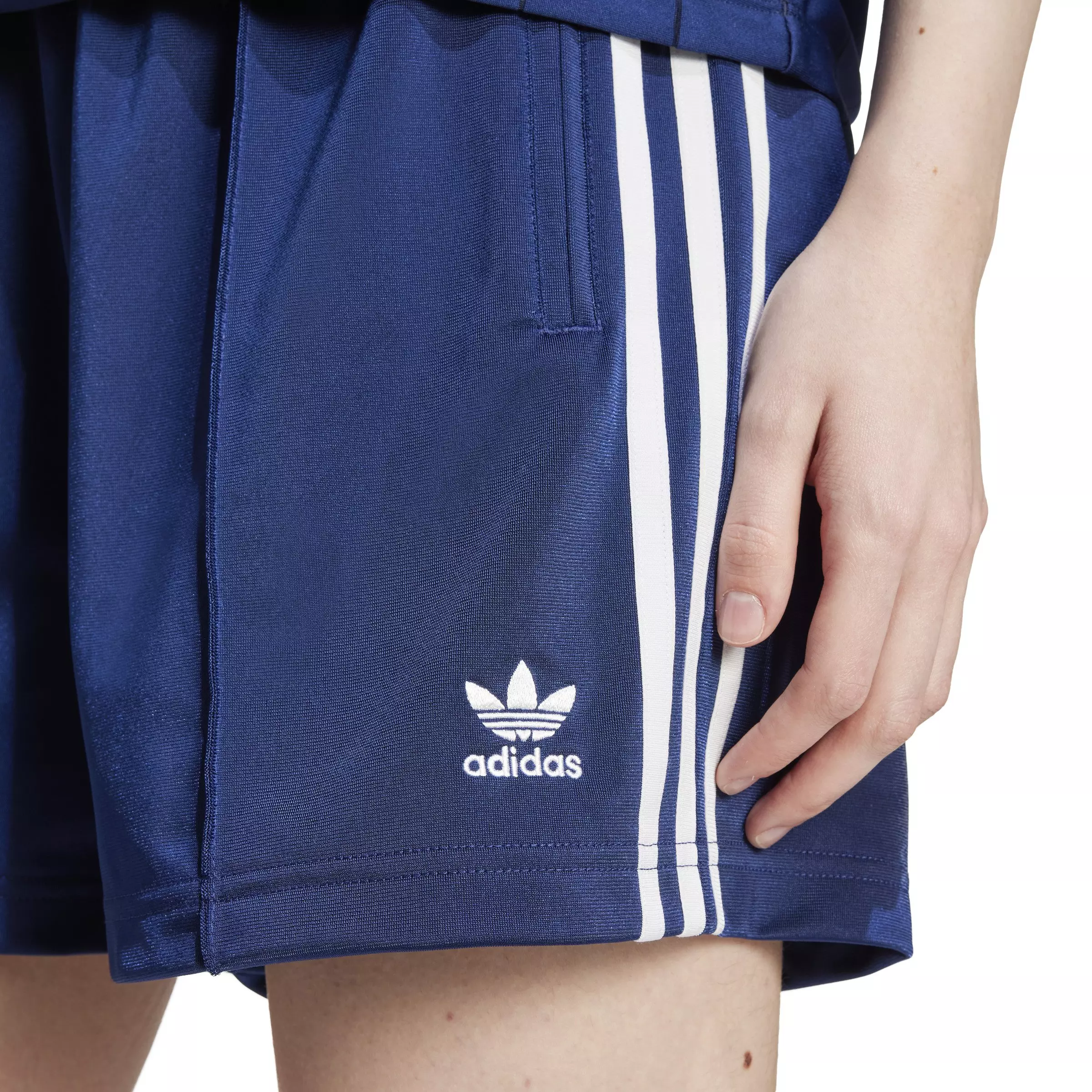 adidas Originals Women's Firebird Shorts -Navy - NAVY