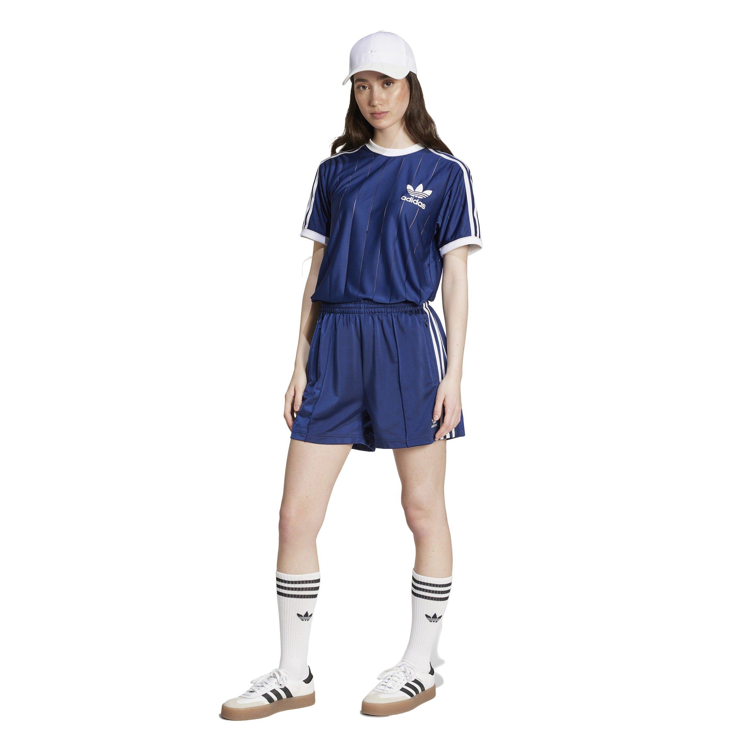 adidas Originals Women's Firebird Shorts -Navy - NAVY Thumbnail View 5