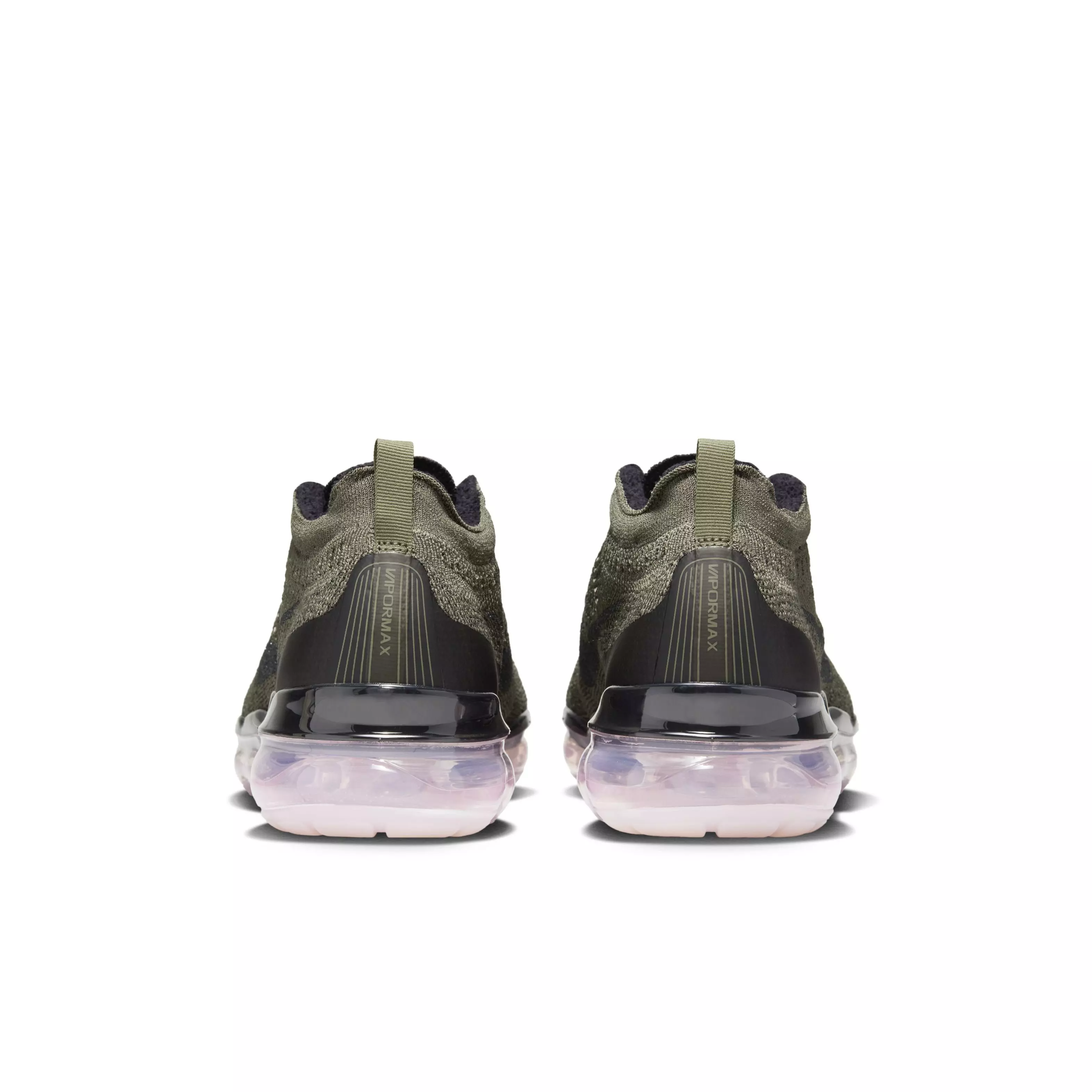 Nike Air VaporMax 2023 Flyknit "Medium Olive/Pink Oxford/Black/Black" Men's Shoe - MD OLIVE/PINK/BLACK/BLACK