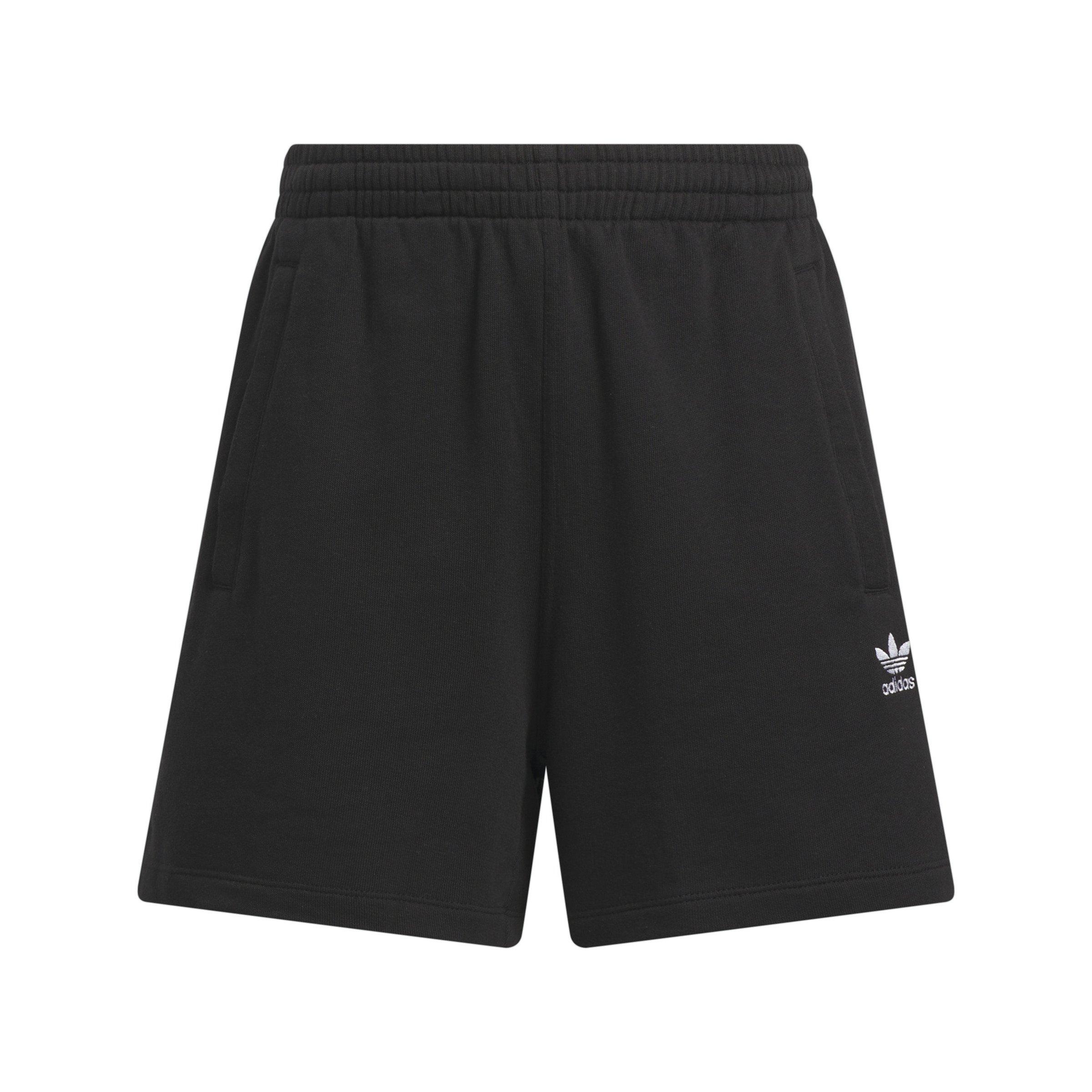 adidas Originals Women's Essentials French Terry Shorts - Black - BLACK Thumbnail View 6