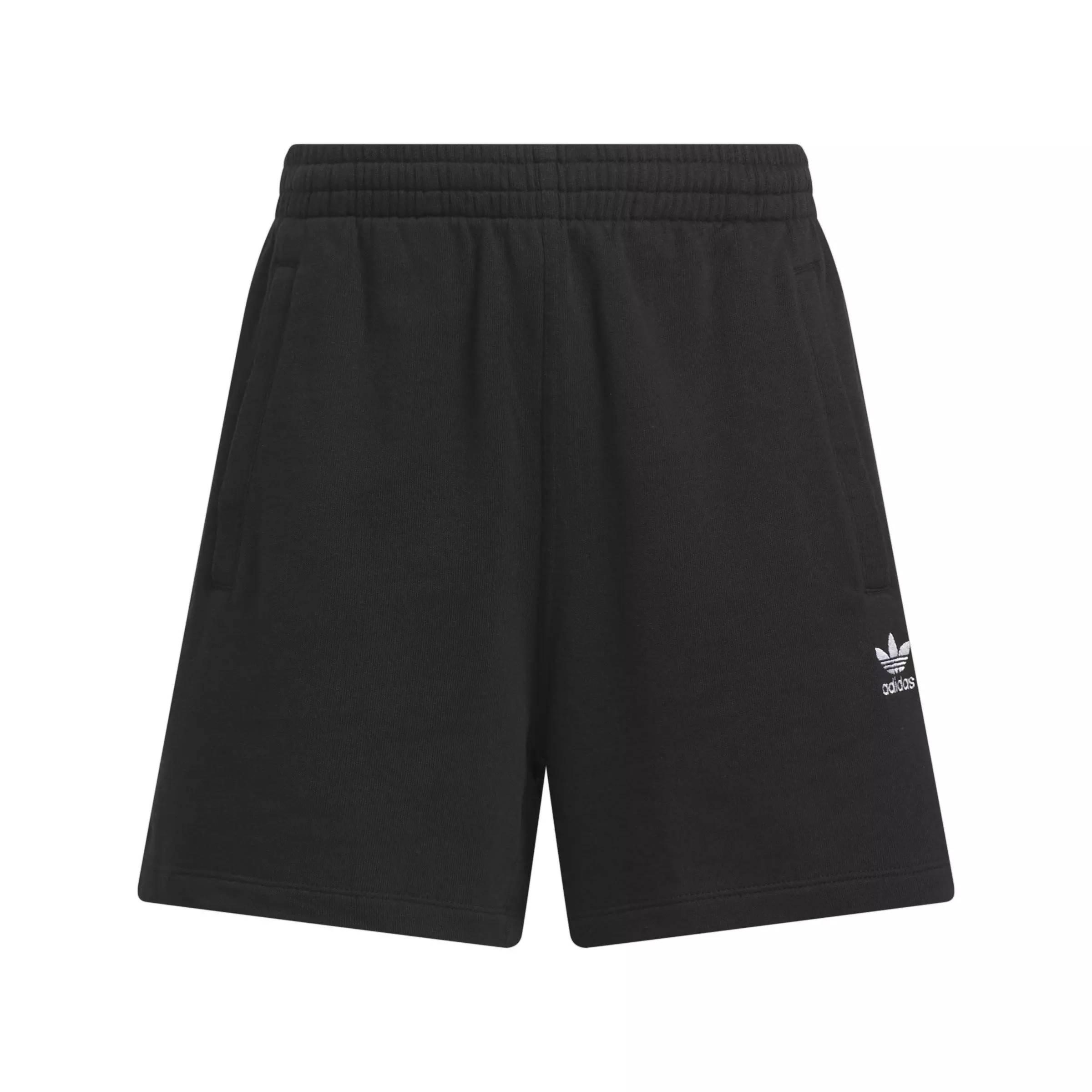 adidas Originals Women's Essentials French Terry Shorts -Black - BLACK