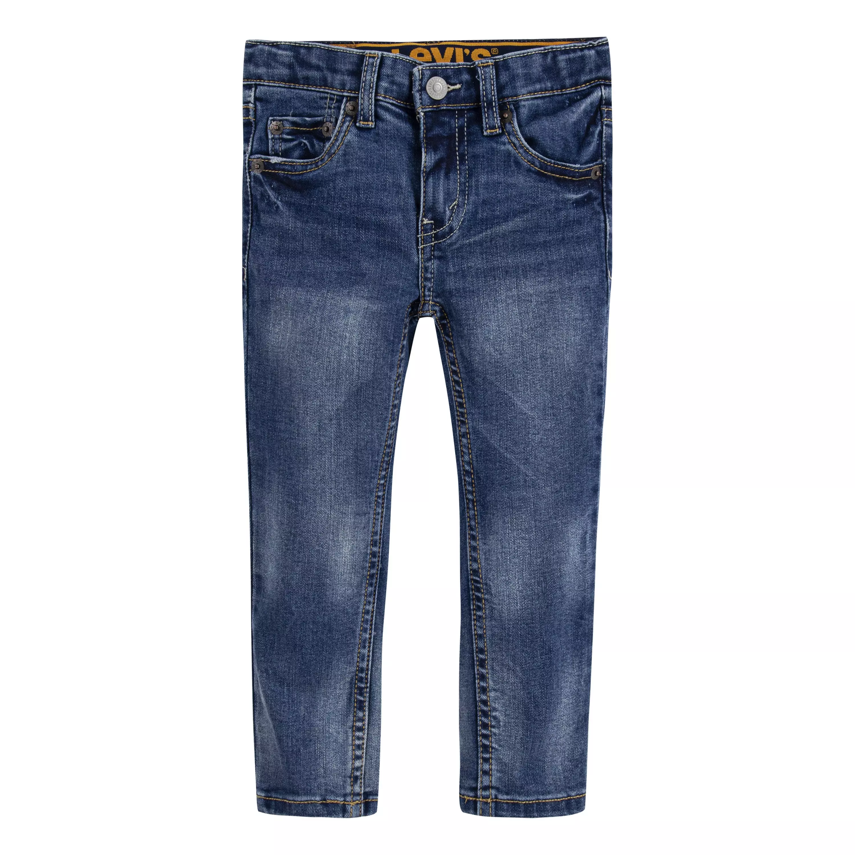 Levi's 510 Eco Performance Skinny Fit Med Wash Toddler Boys' Melbourne Blue Denim Jeans - MELBOURNE BLUE