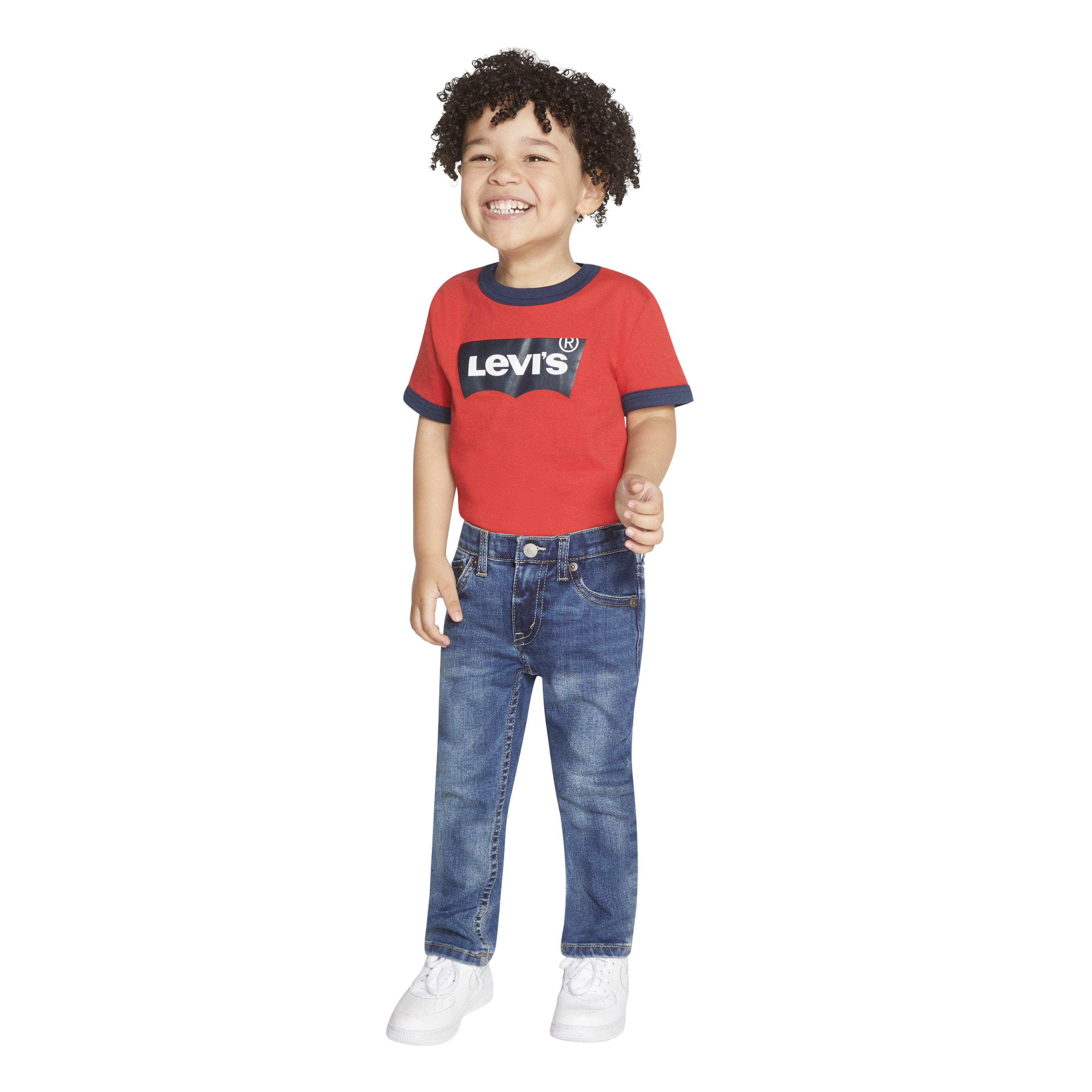 Levi's 510 Eco Performance Skinny Fit Med Wash Toddler Boys' Melbourne Blue Denim Jeans - MELBOURNE BLUE