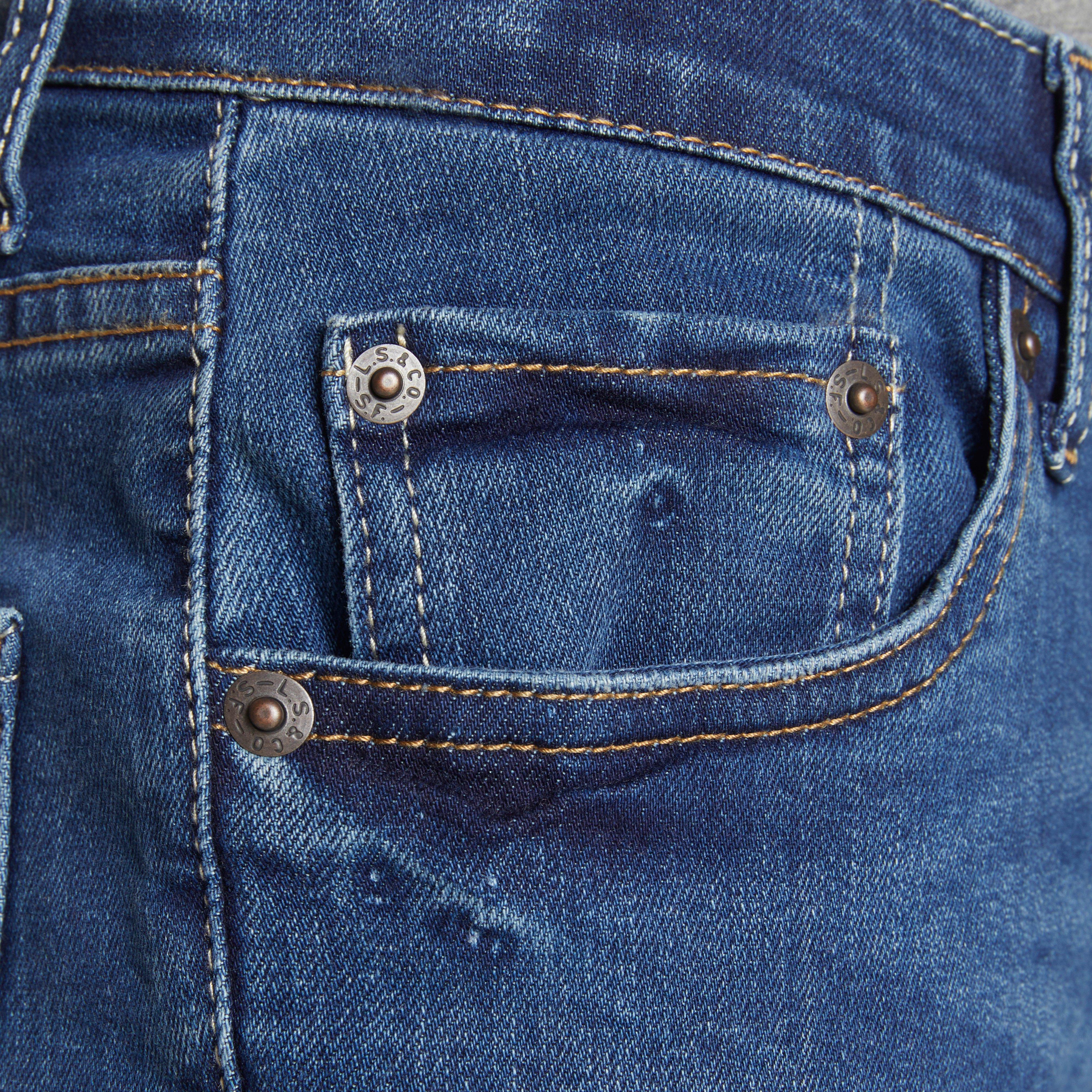 Levi's 510 Eco Performance Skinny Fit Med Wash Big Boys' Melbourne Blue Denim Jeans - MELBOURNE BLUE