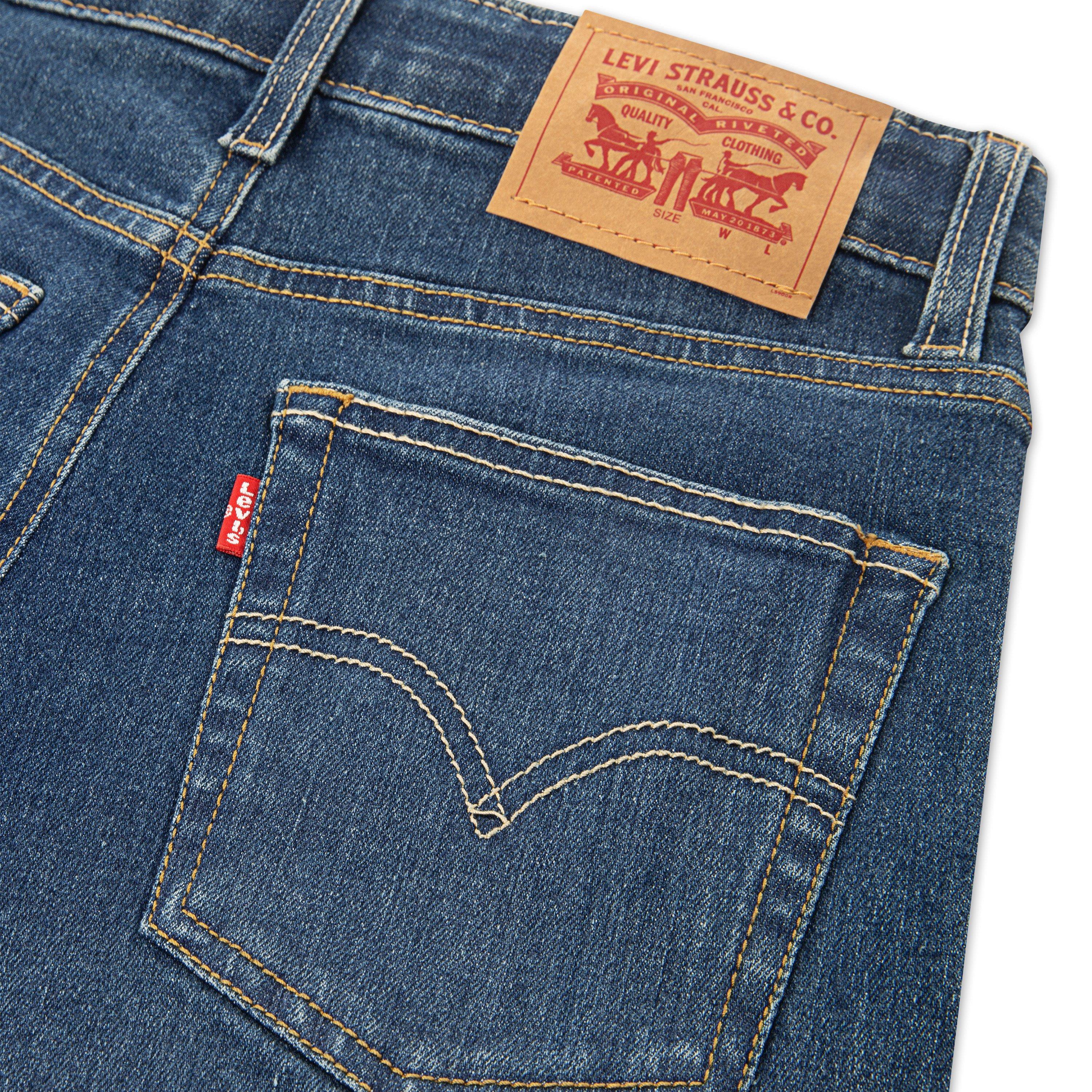 Levi's 510 Eco Performance Skinny Fit Med Wash Big Boys' Melbourne Blue Denim Jeans - MELBOURNE BLUE