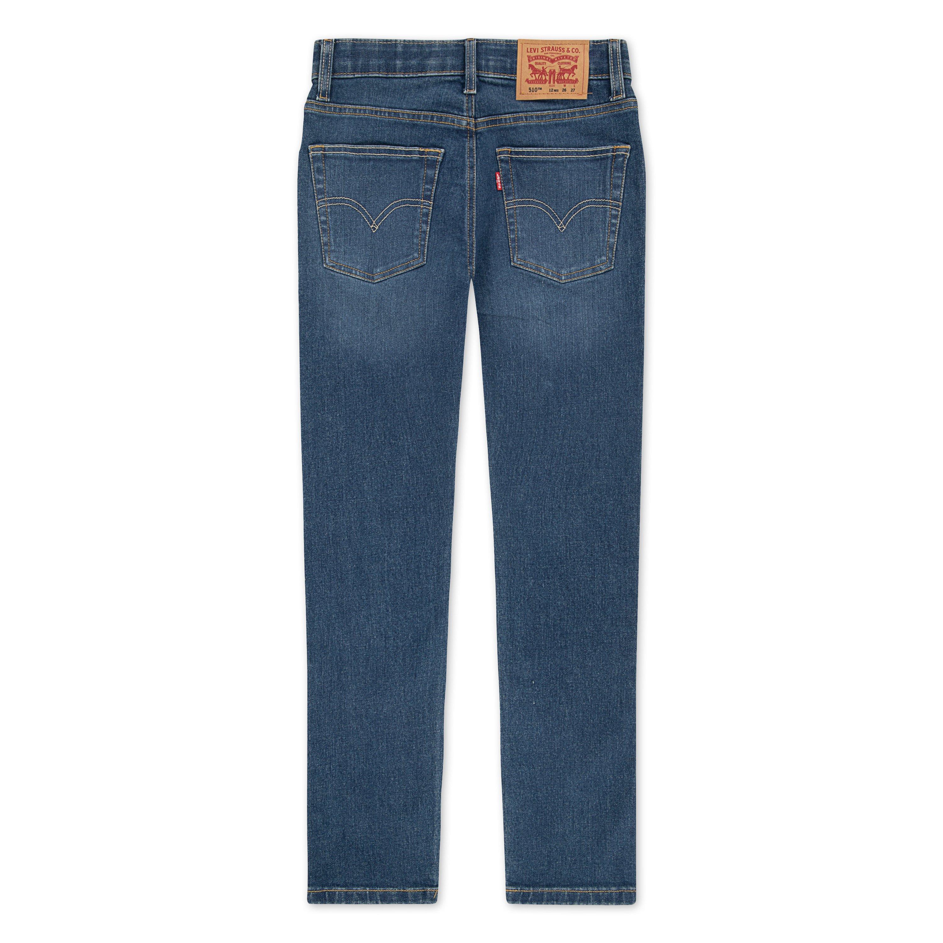 Levi's 510 Eco Performance Skinny Fit Med Wash Big Boys' Melbourne Blue Denim Jeans - MELBOURNE BLUE