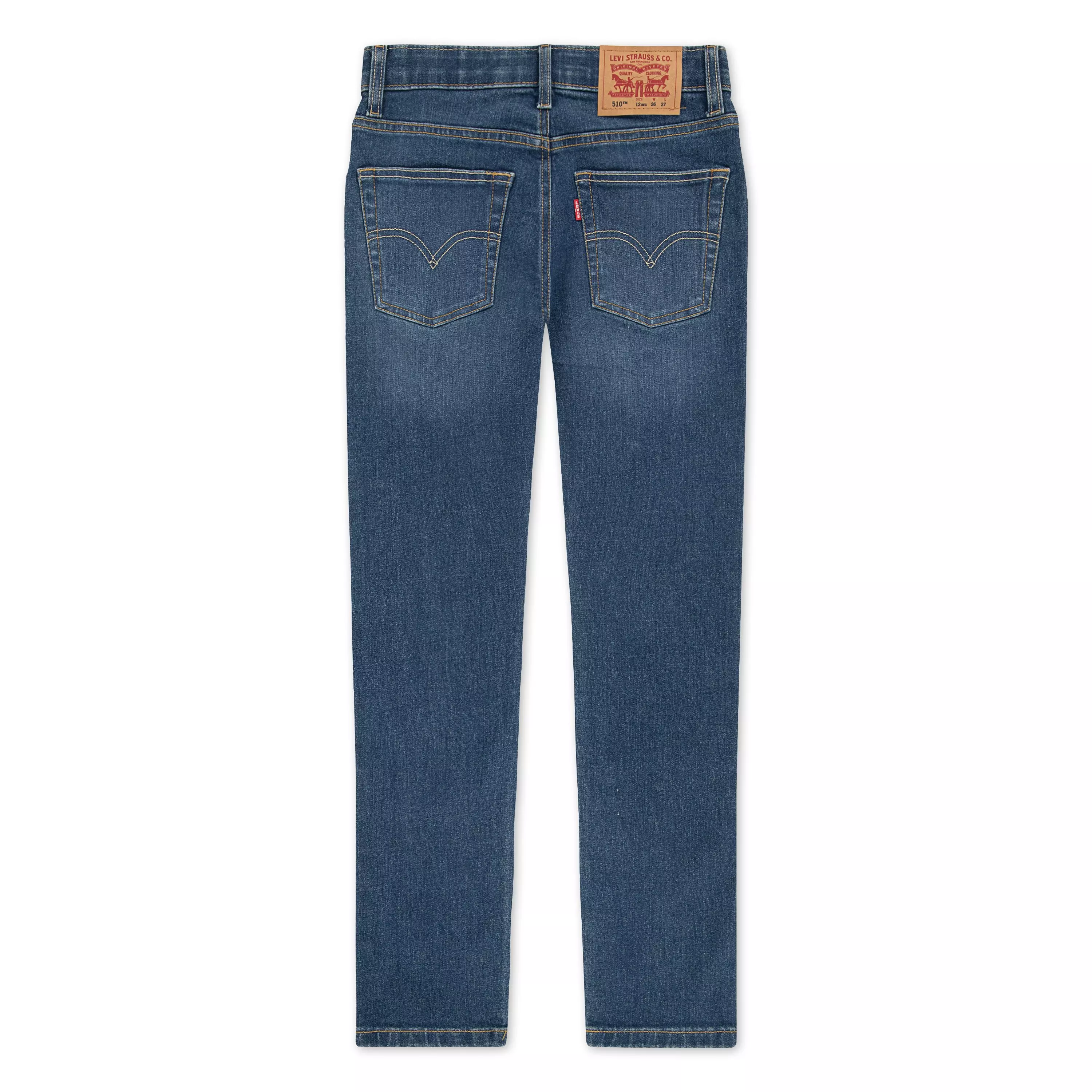 Levi's 510 Eco Performance Skinny Fit Med Wash Big Boys' Melbourne Blue Denim Jeans - MELBOURNE BLUE