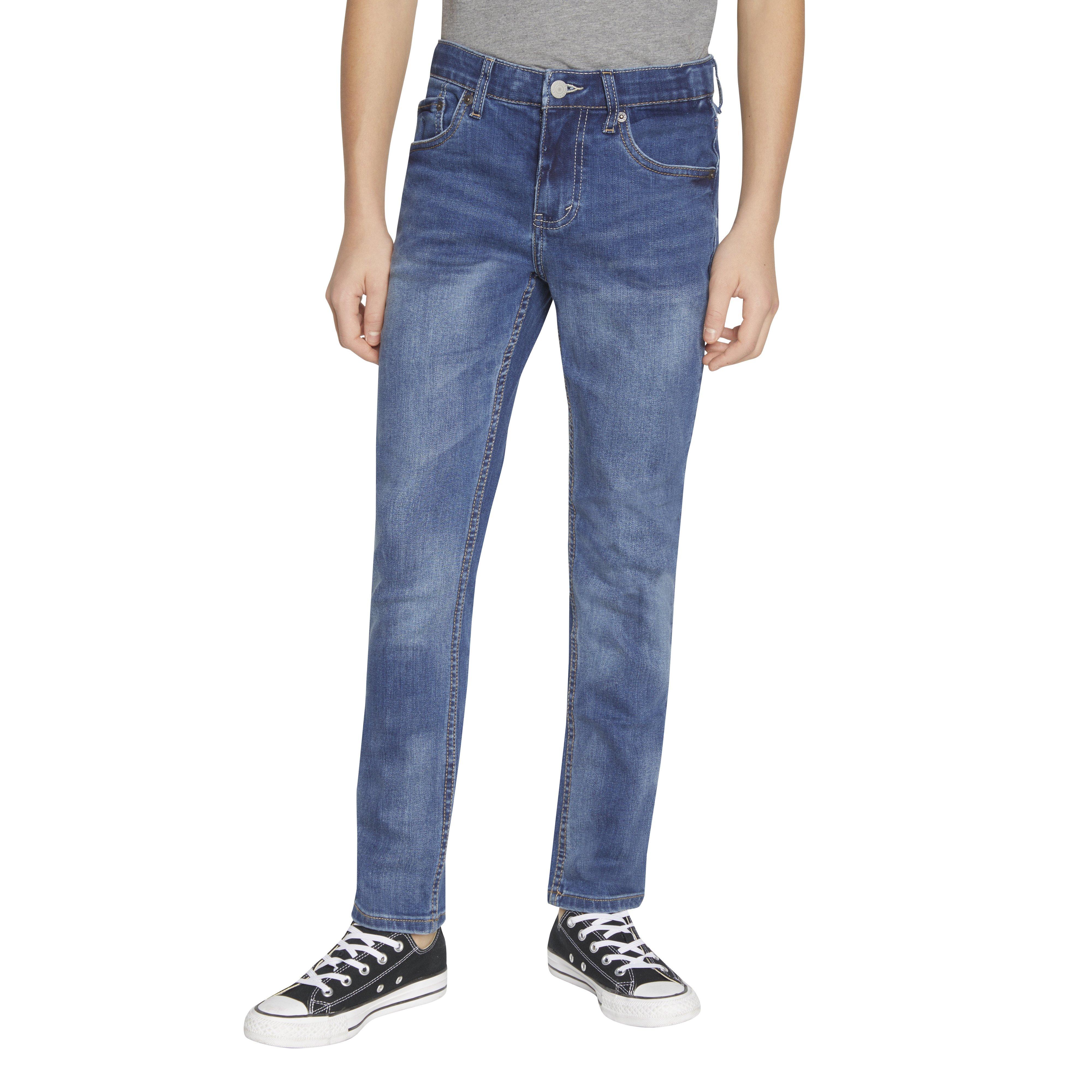 Levi's 510 Eco Performance Skinny Fit Med Wash Big Boys' Melbourne Blue Denim Jeans - MELBOURNE BLUE