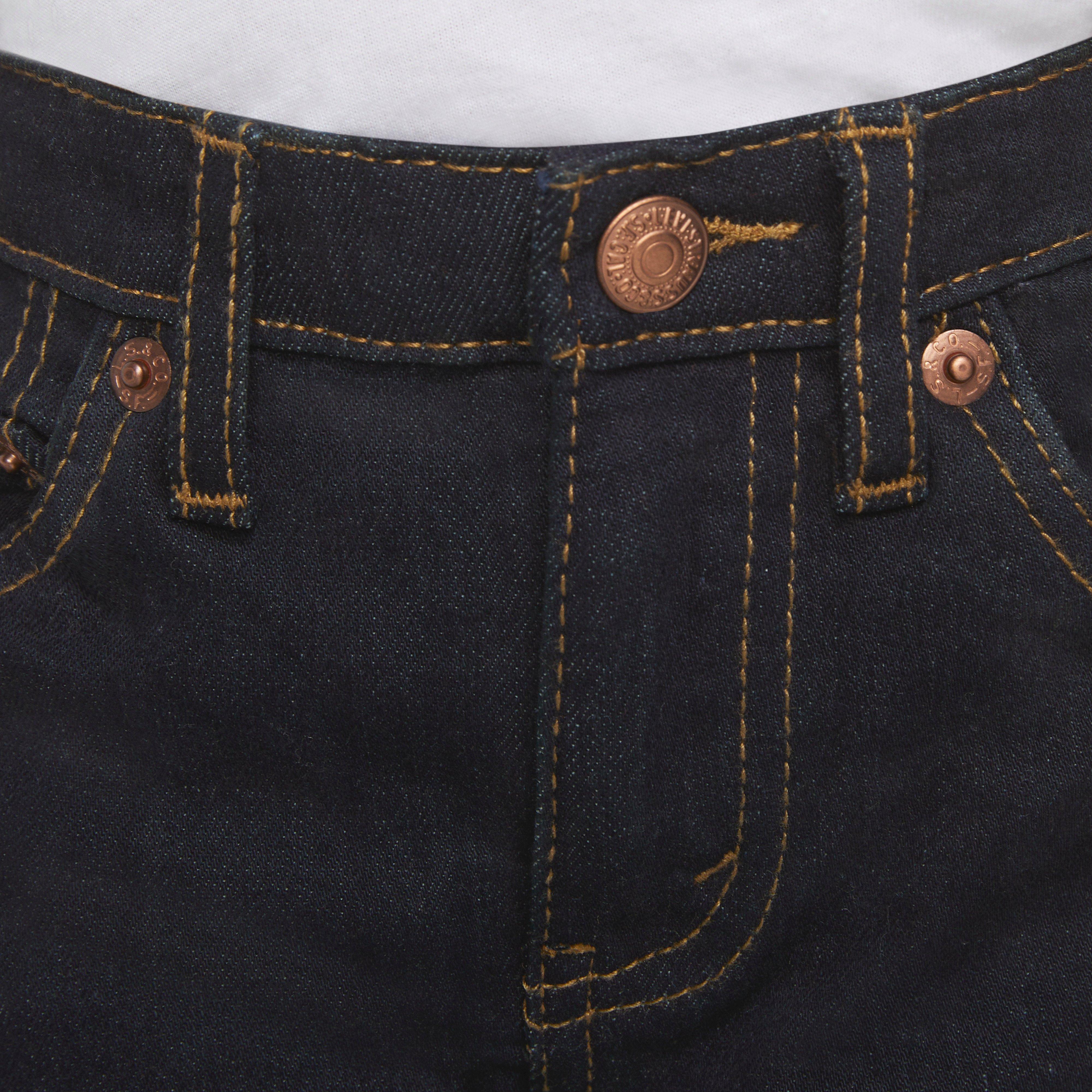Levi's 510 Eco Performance Skinny Fit Dark Wash Toddler Boys' Dk Blue Denim Jeans - DK BLUE