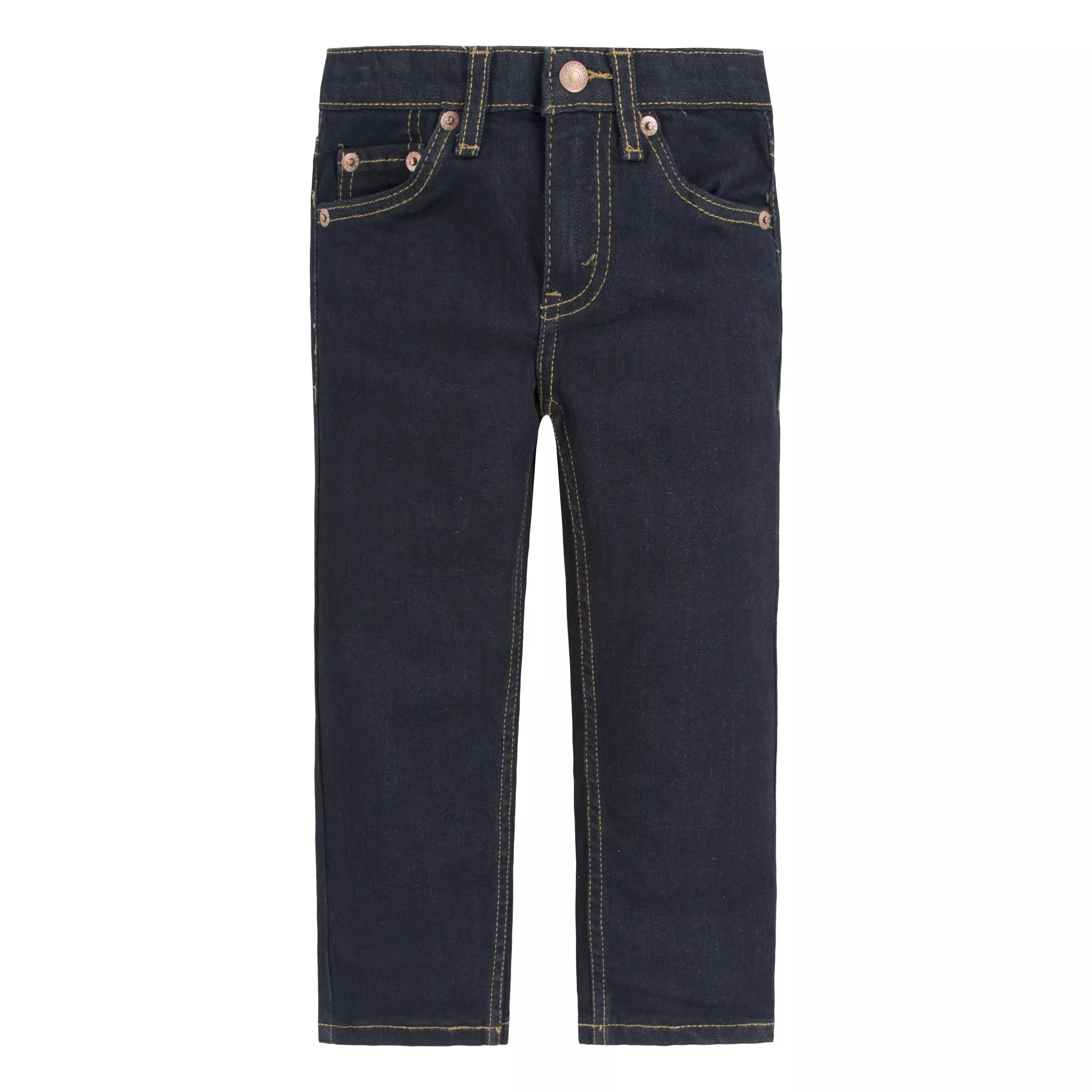 Levi's 510 Eco Performance Skinny Fit Dark Wash Toddler Boys' Dk Blue Denim Jeans - DK BLUE