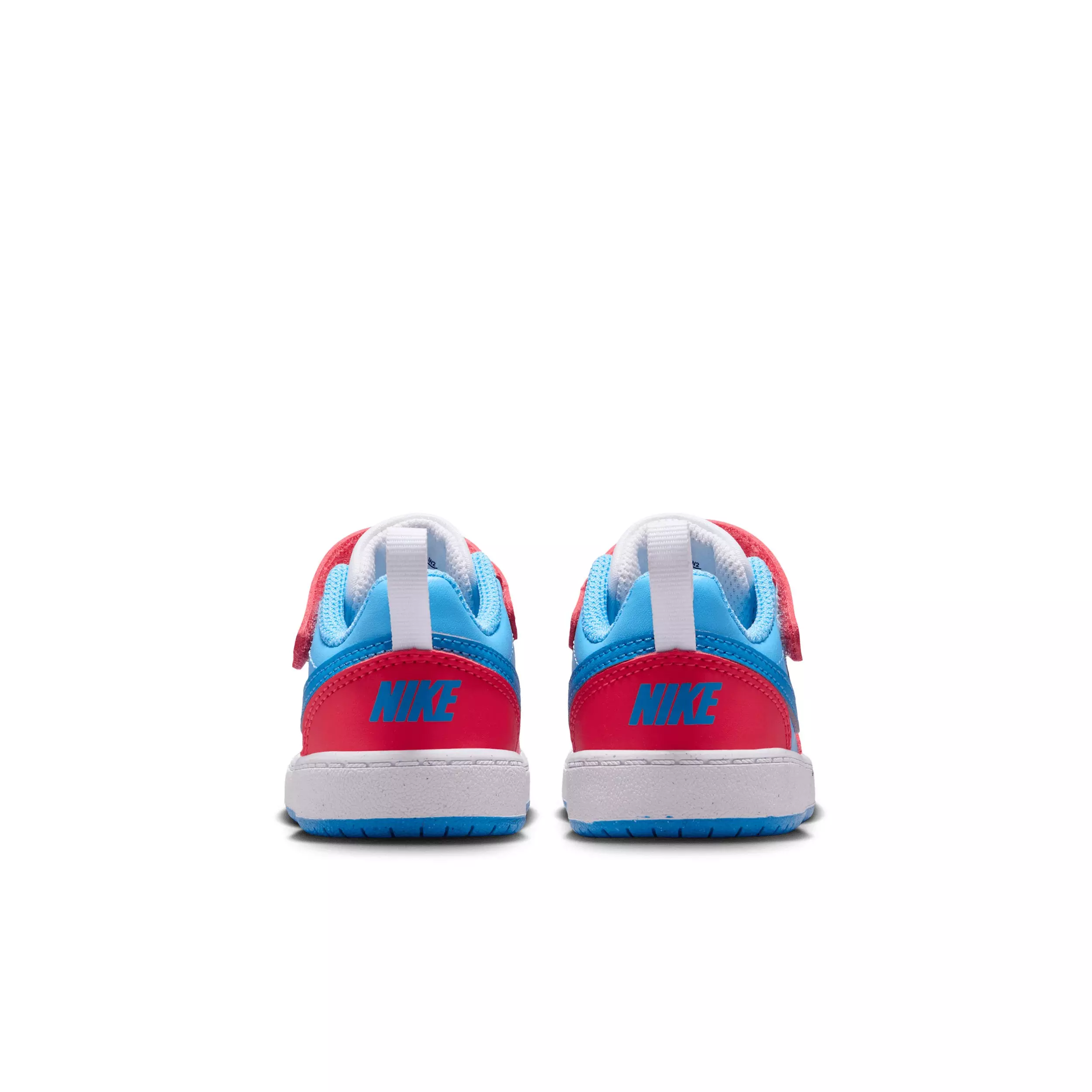 Nike Court Borough Low Recraft "Fusion Red/Football Blue/White/Energy" Infant Boys' Shoe - RED/BLUE/WHITE/ENERGY
