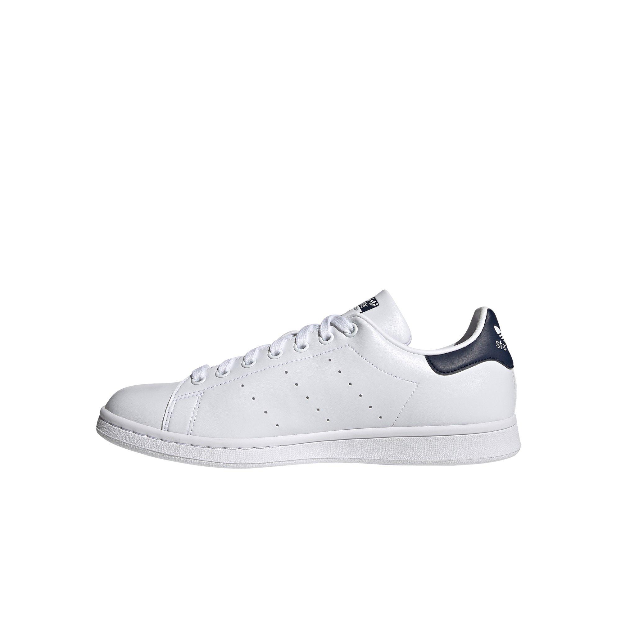 adidas Stan Smith "Ftwr White/Collegiate Navy" Grade School Boys' Shoe - WHITE/NAVY Thumbnail View 2