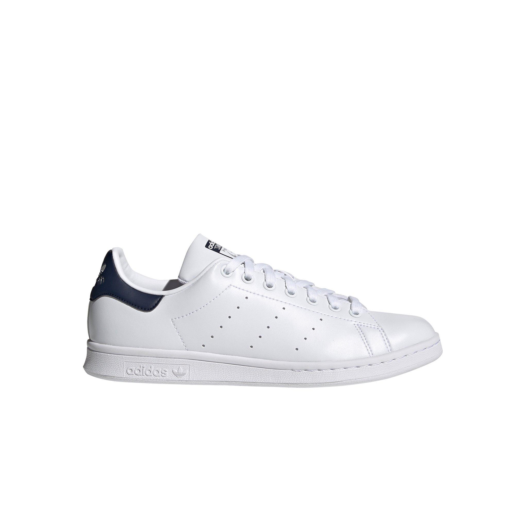 adidas Stan Smith "Ftwr White/Collegiate Navy" Grade School Boys' Shoe - WHITE/NAVY Thumbnail View 1