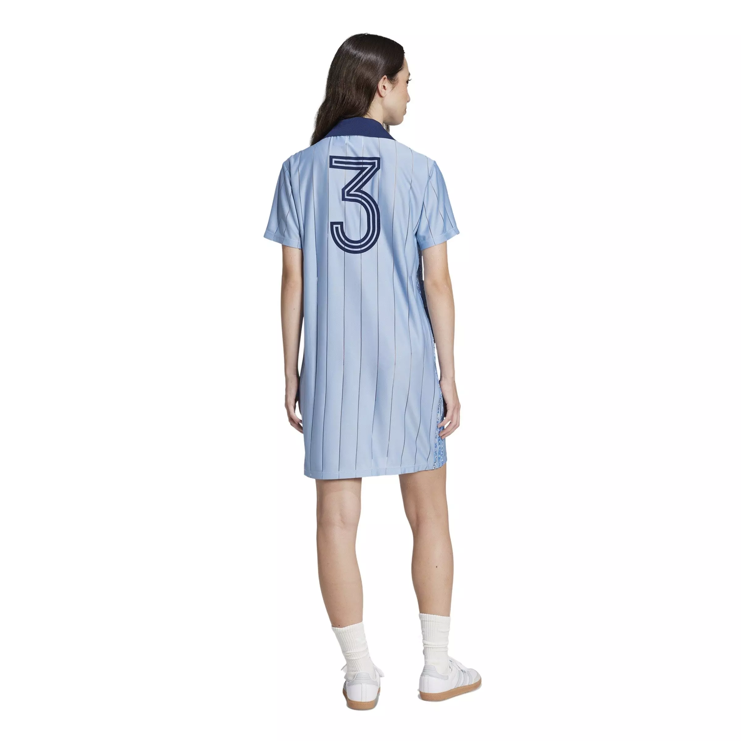 adidas Originals x Liberty London Tonal Soccer Dress -Blue - BLUE