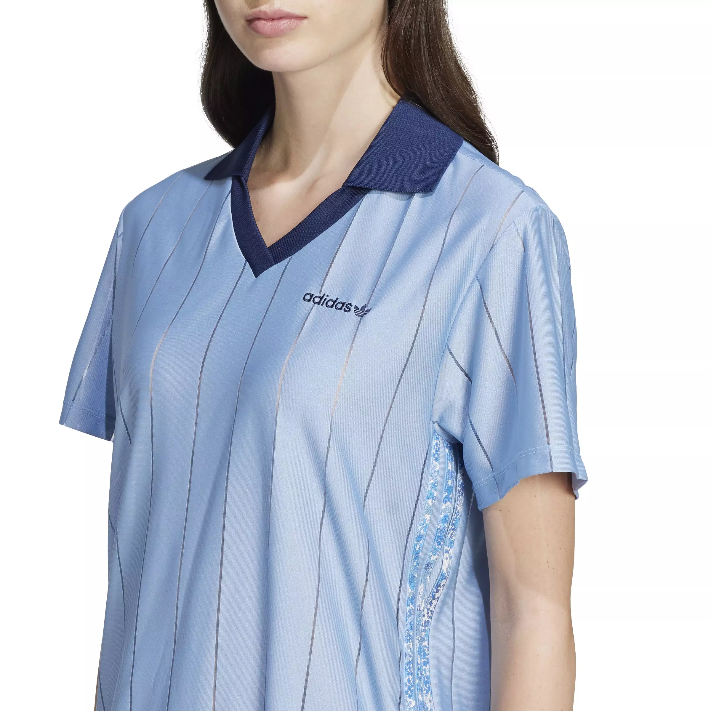 adidas Originals x Liberty London Tonal Soccer Dress -Blue - BLUE