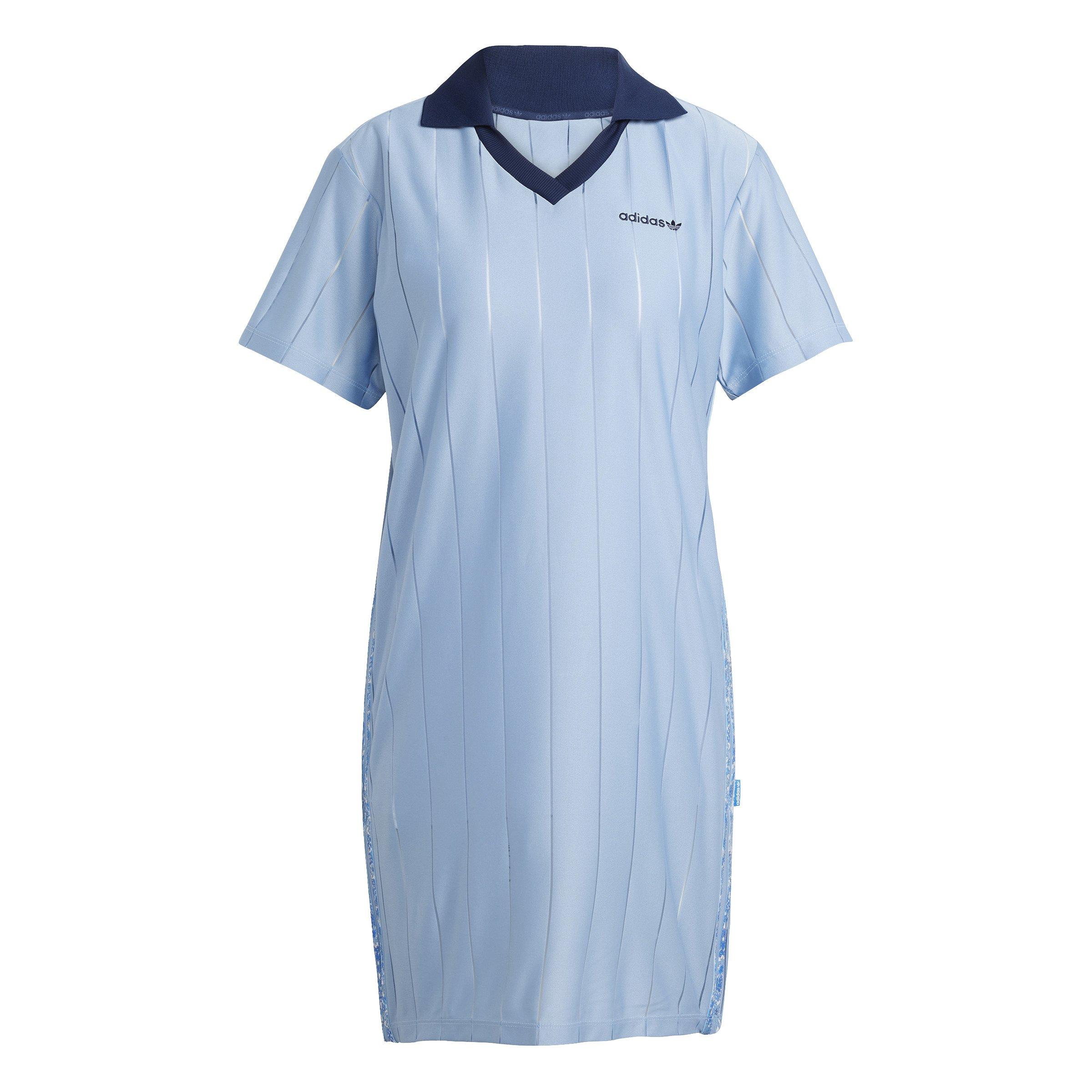 adidas Originals x Liberty London Tonal Soccer Dress -Blue - BLUE Thumbnail View 6