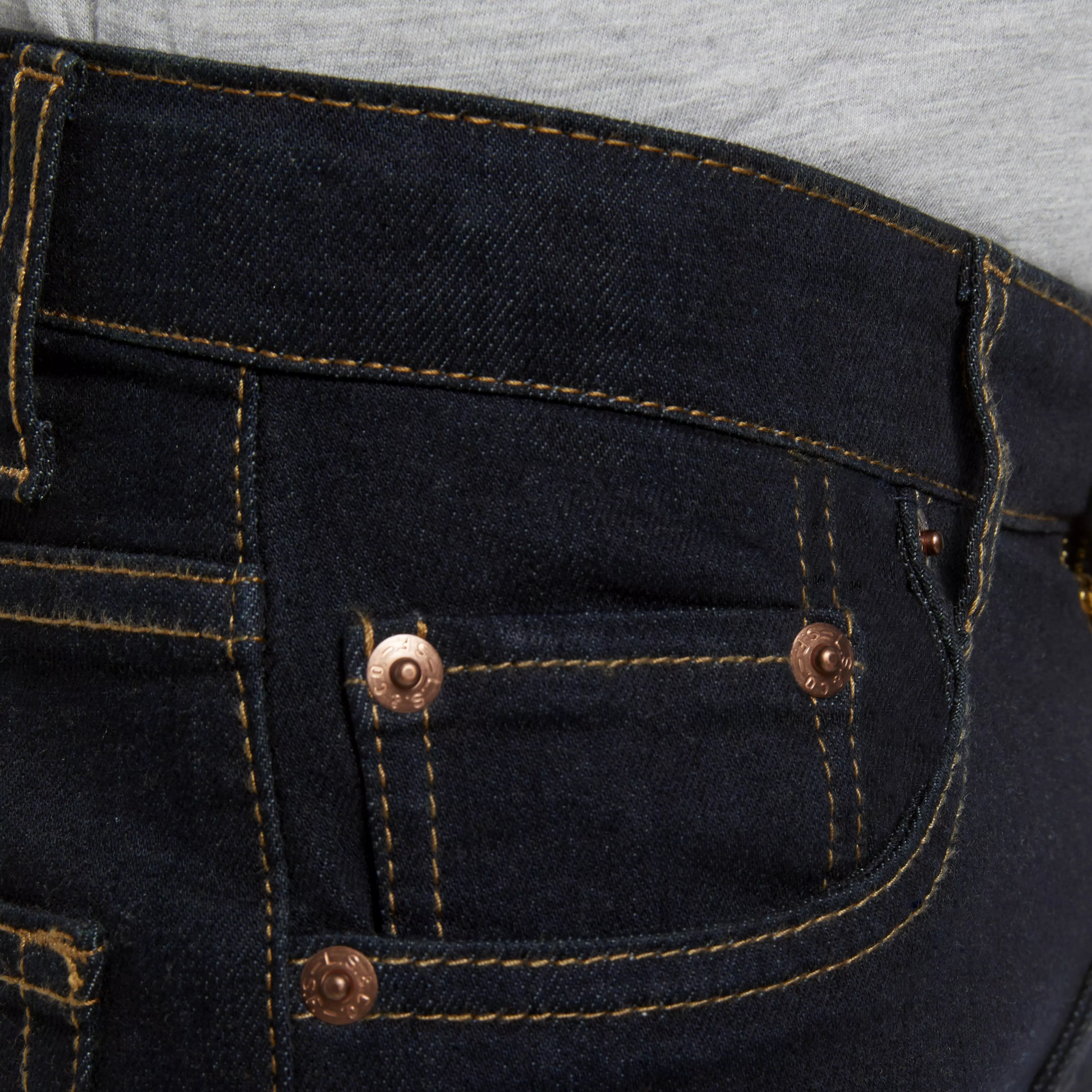 Levi's Big Boys' 510 Eco Performance Skinny Fit Dark Wash Dk Blue Denim Jeans - DK BLUE