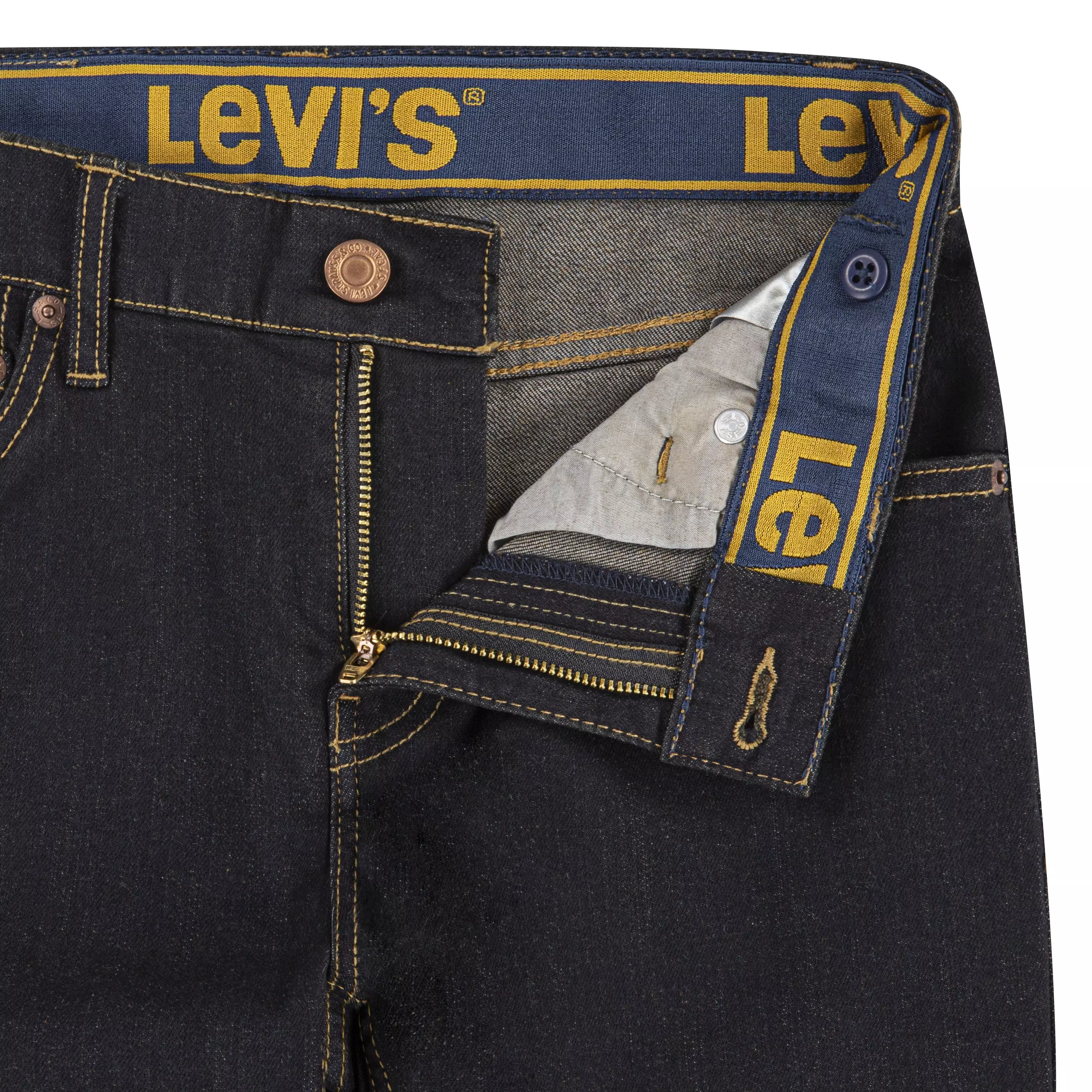 Levi's Big Boys' 510 Eco Performance Skinny Fit Dark Wash Dk Blue Denim Jeans - DK BLUE