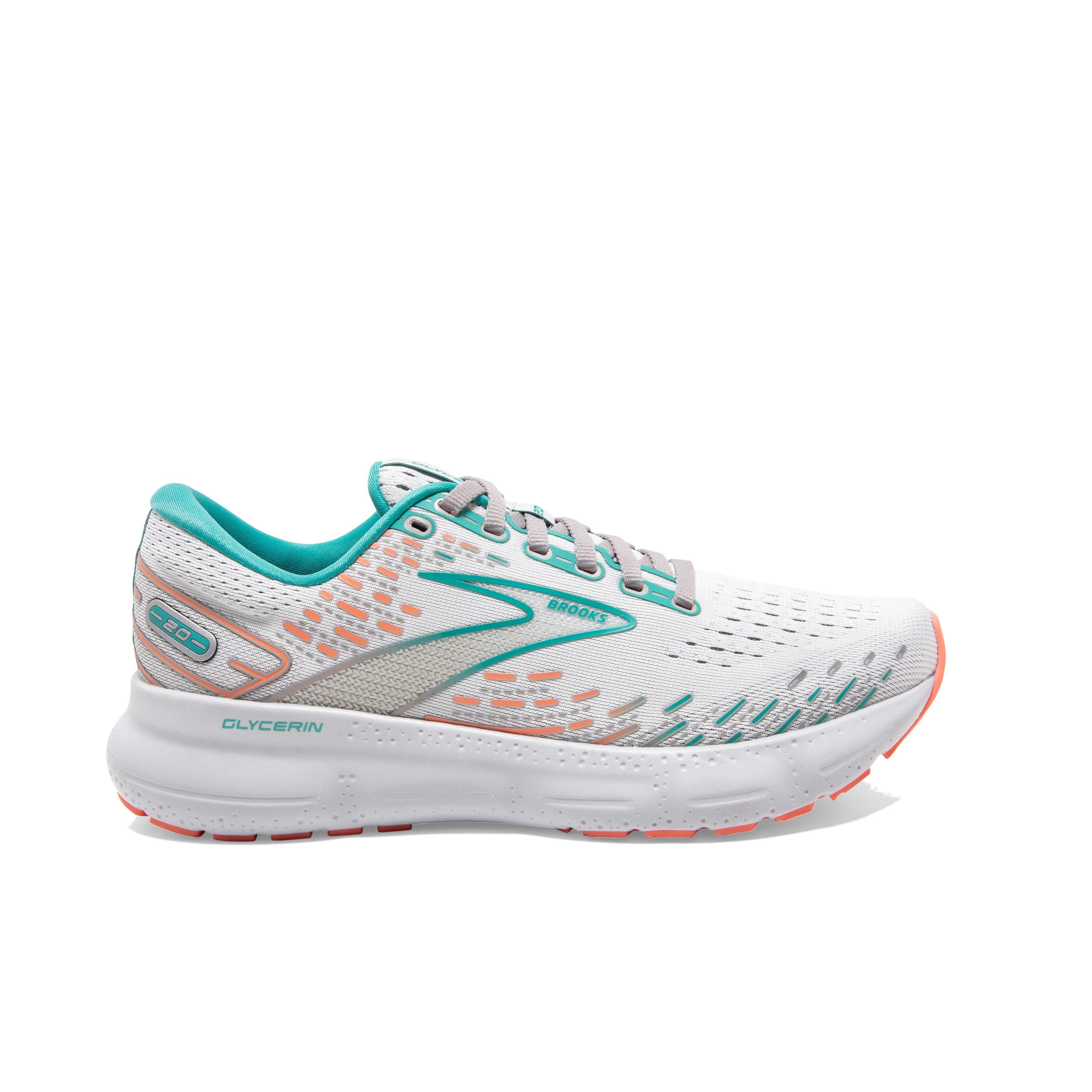 Brooks Glycerin 20 "Cream/Mint/Orange" Women's Running Shoe Hibbett