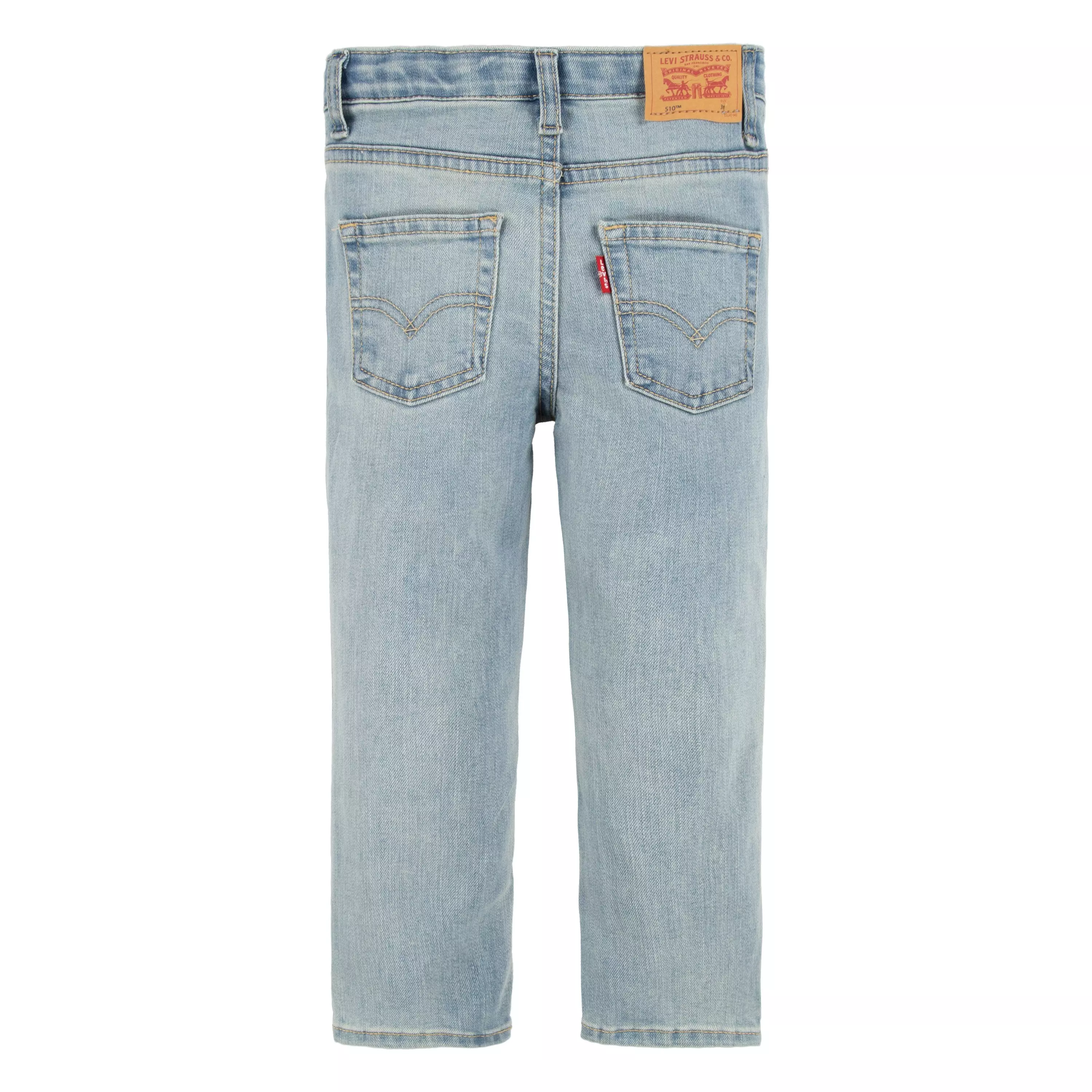 Levi's Toddler Boys' 510 Eco Performance Skinny Fit Lt Wash Lt Blue Denim Jeans - LT BLUE
