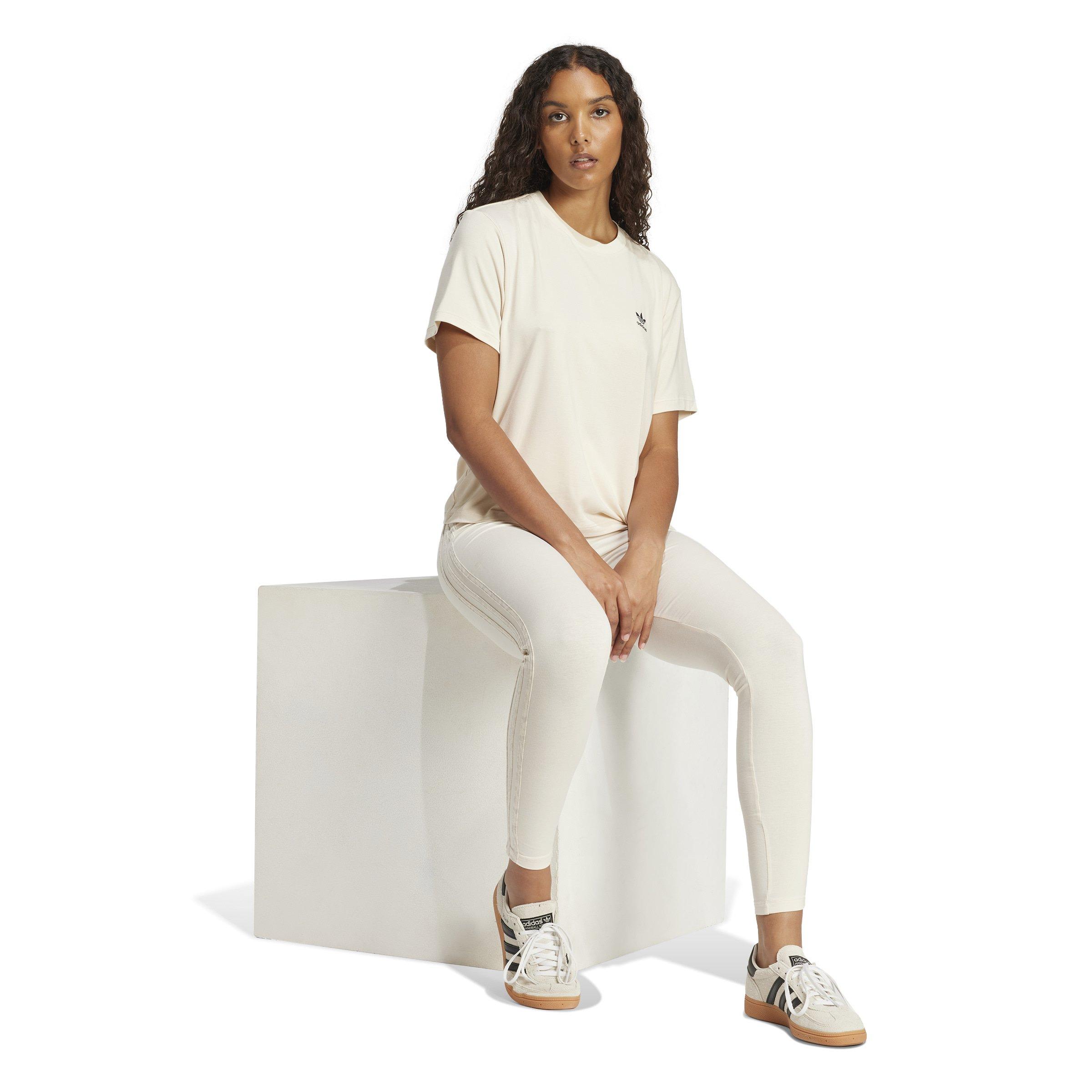 adidas Originals Snakeskin Women's White Trefoil Tee