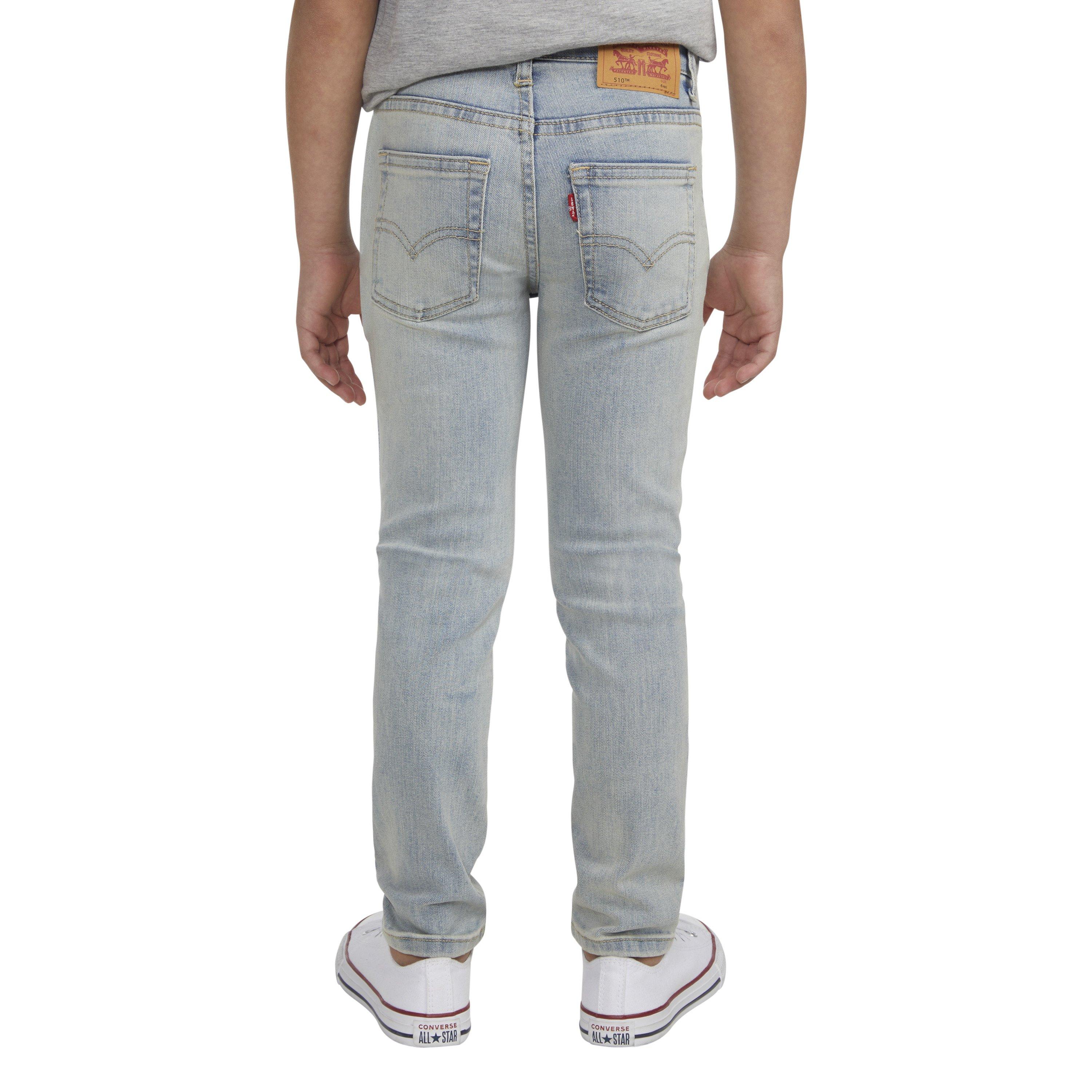 Levi's 510 Eco Performance Skinny Fit Lt Wash Little Boys' Lt Blue Denim Jeans