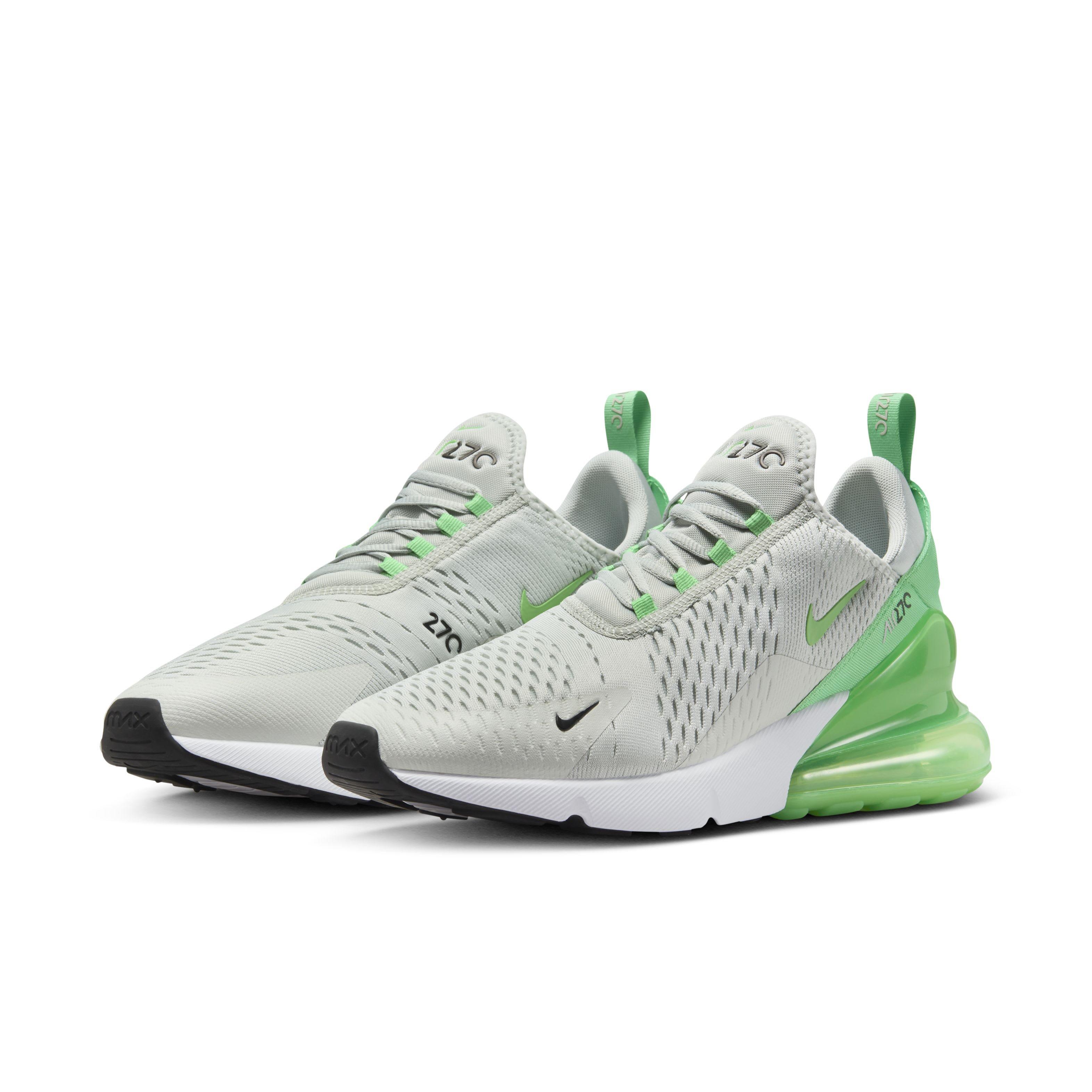 Nike Men s Air Max 270 Shoes Size 13 Silver Green