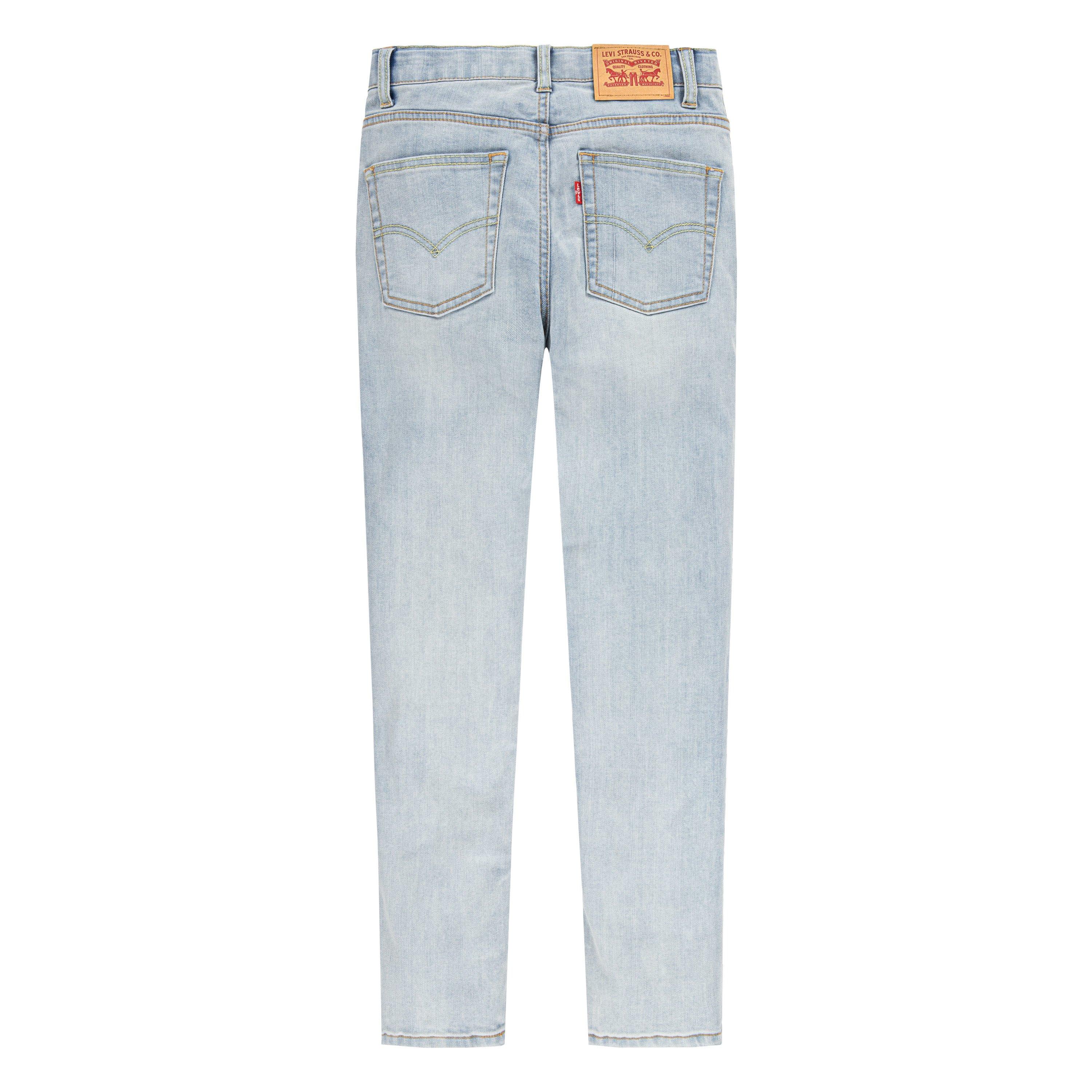 Levi's 510 Eco Performance Skinny Fit Lt Wash Big Boys' Lt Blue Denim Jeans - LT BLUE Thumbnail View 9