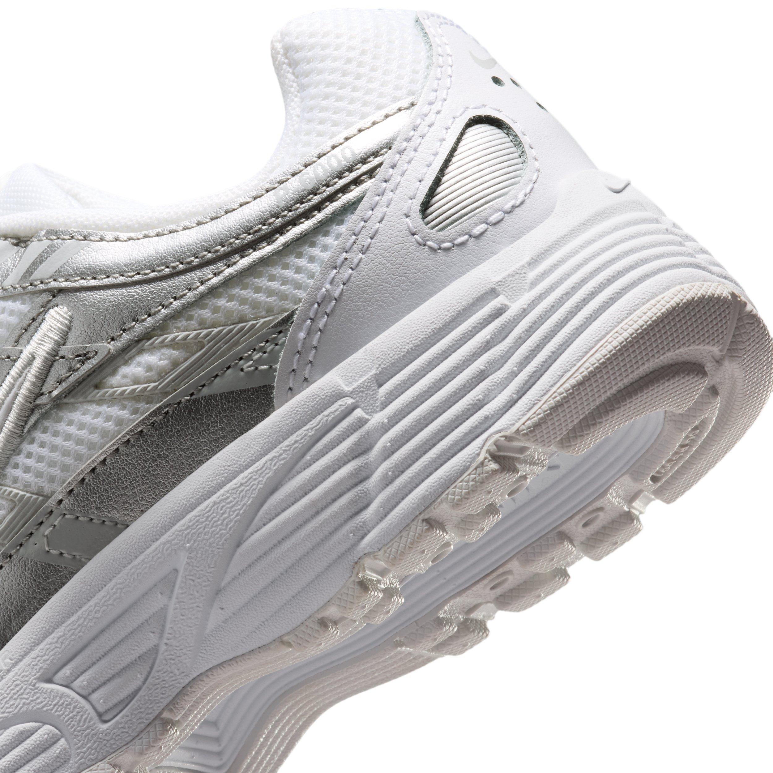 Nike P-6000 Grade School Boys' "White/Photon Dust/Metallic Silver/White" Shoe