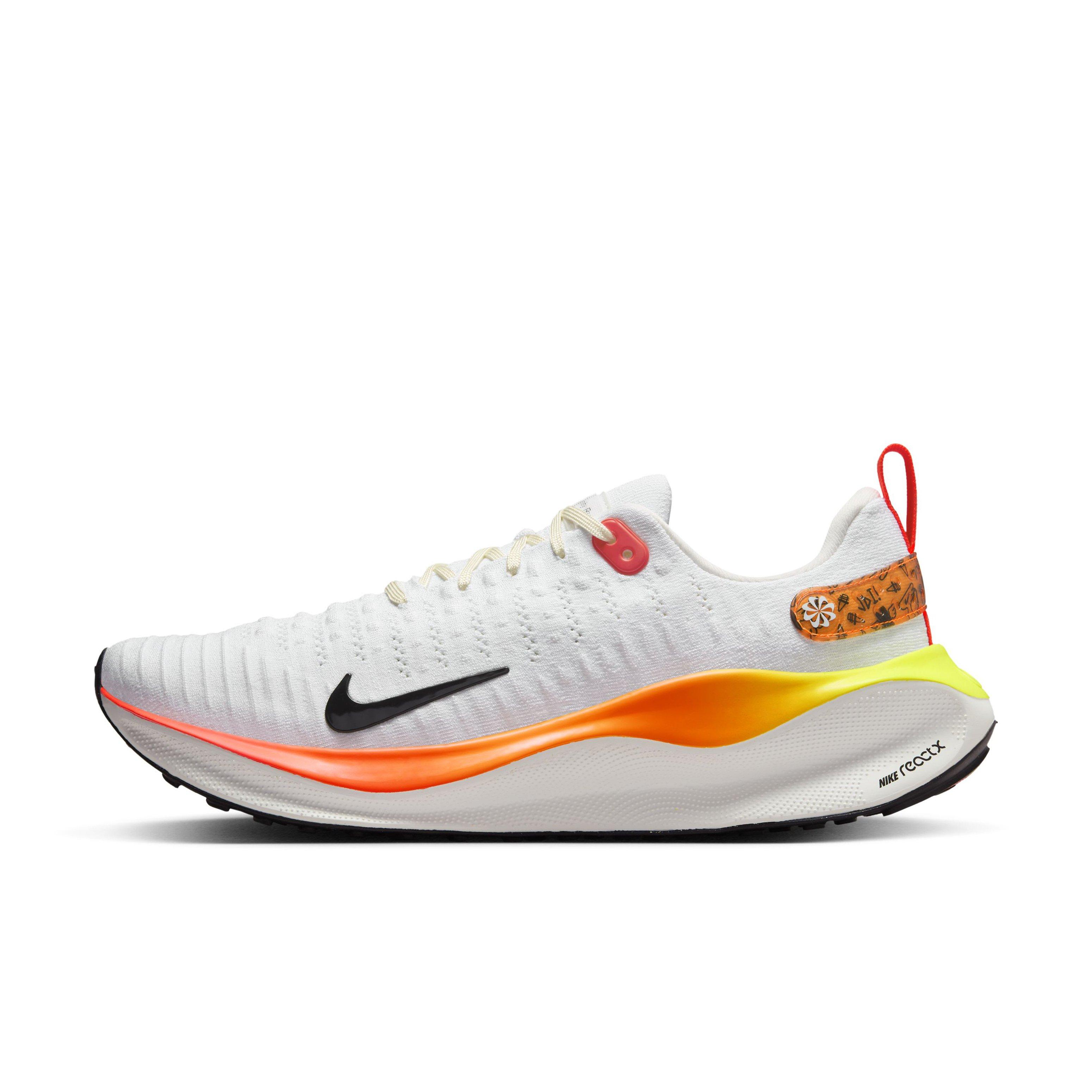 Nike InfinityRN 4 "White/Bright Crimson/Total Orange/Black" Men's Running Shoe - WHITE/CRIMSON/ORANGE/BLACK Thumbnail View 2