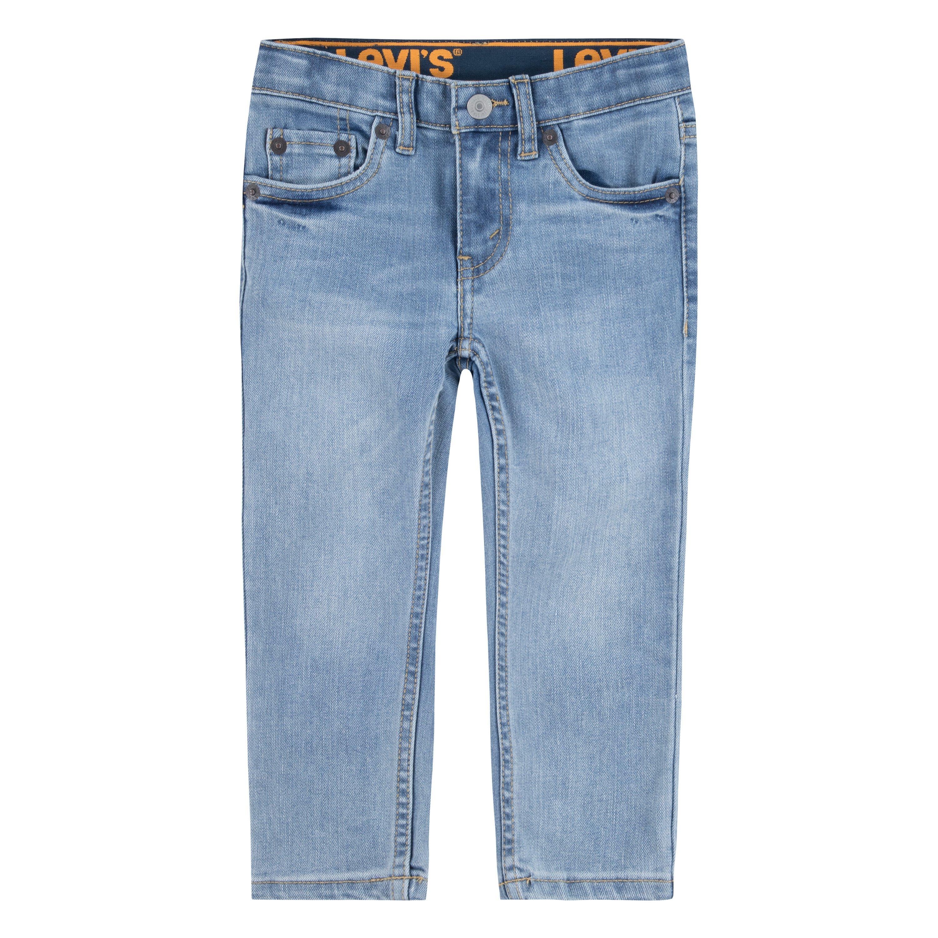 Levi's 510 Eco Performance Skinny Fit Lt Wash Toddler Boys' Blue Denim Jeans - BLUE Thumbnail View 8