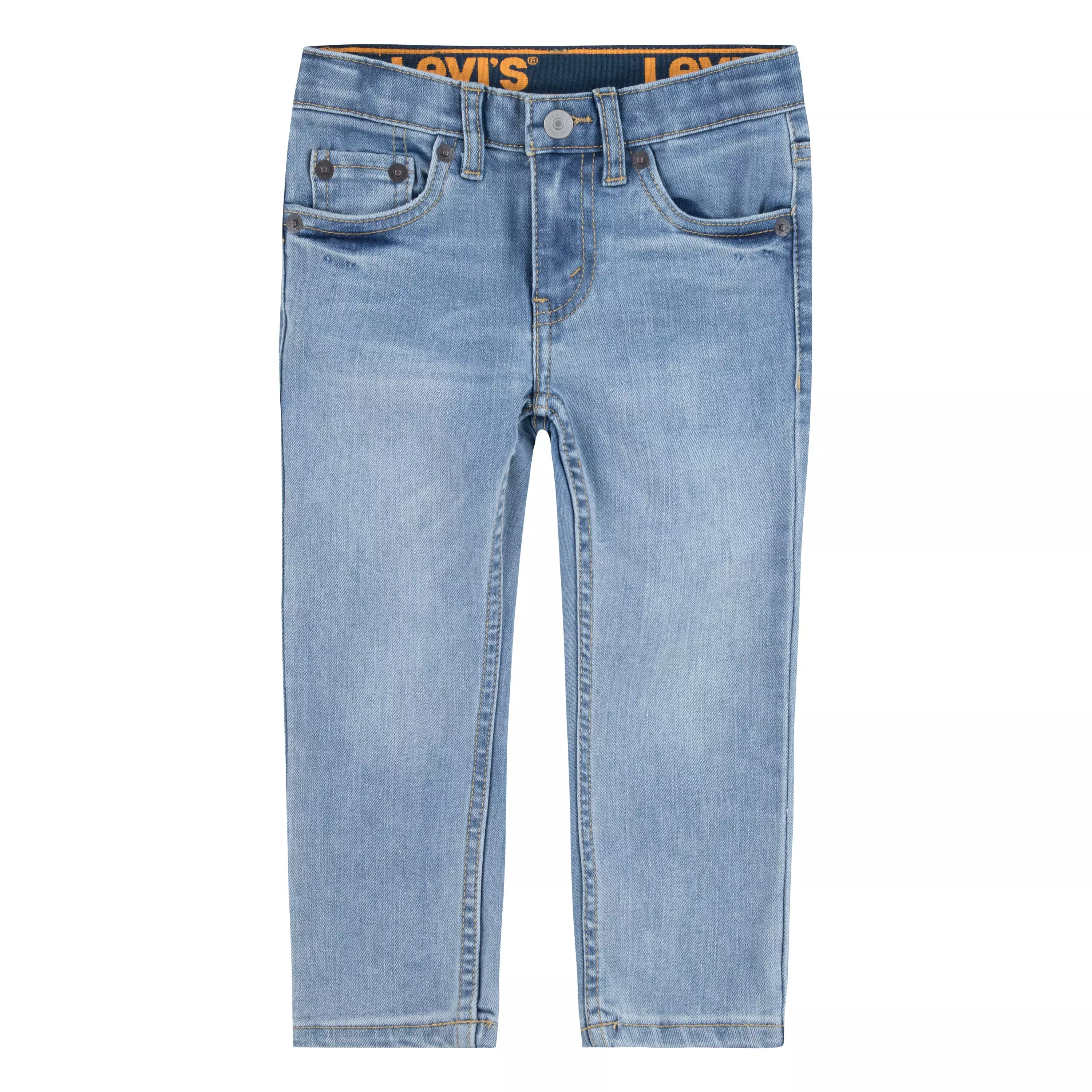 Levi's 510 Eco Performance Skinny Fit Lt Wash Toddler Boys' Blue Denim Jeans - BLUE