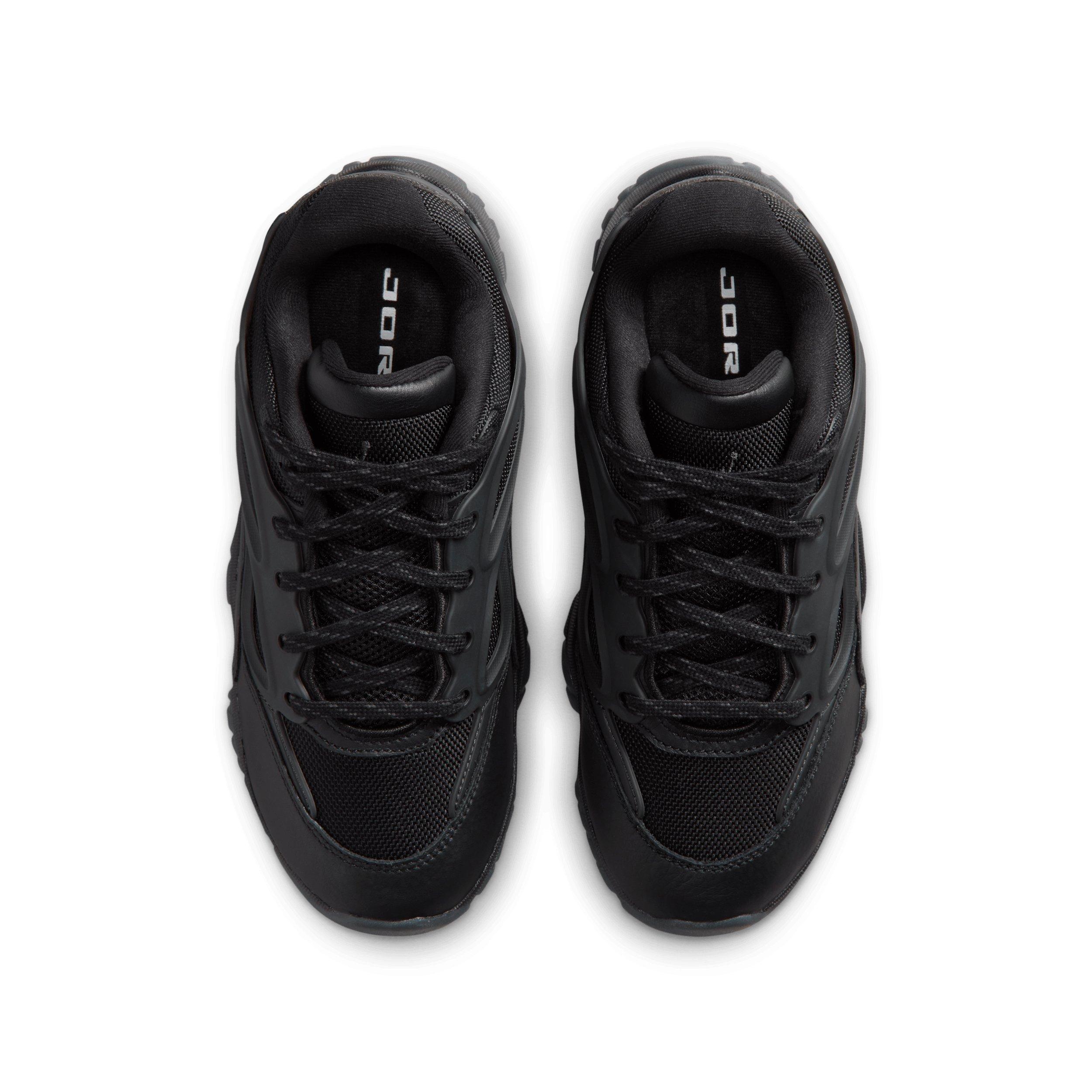 Jordan DMSN 95 "Black/Dark Smoke Grey" Grade School Boys' Shoe - BLACK/DK GREY