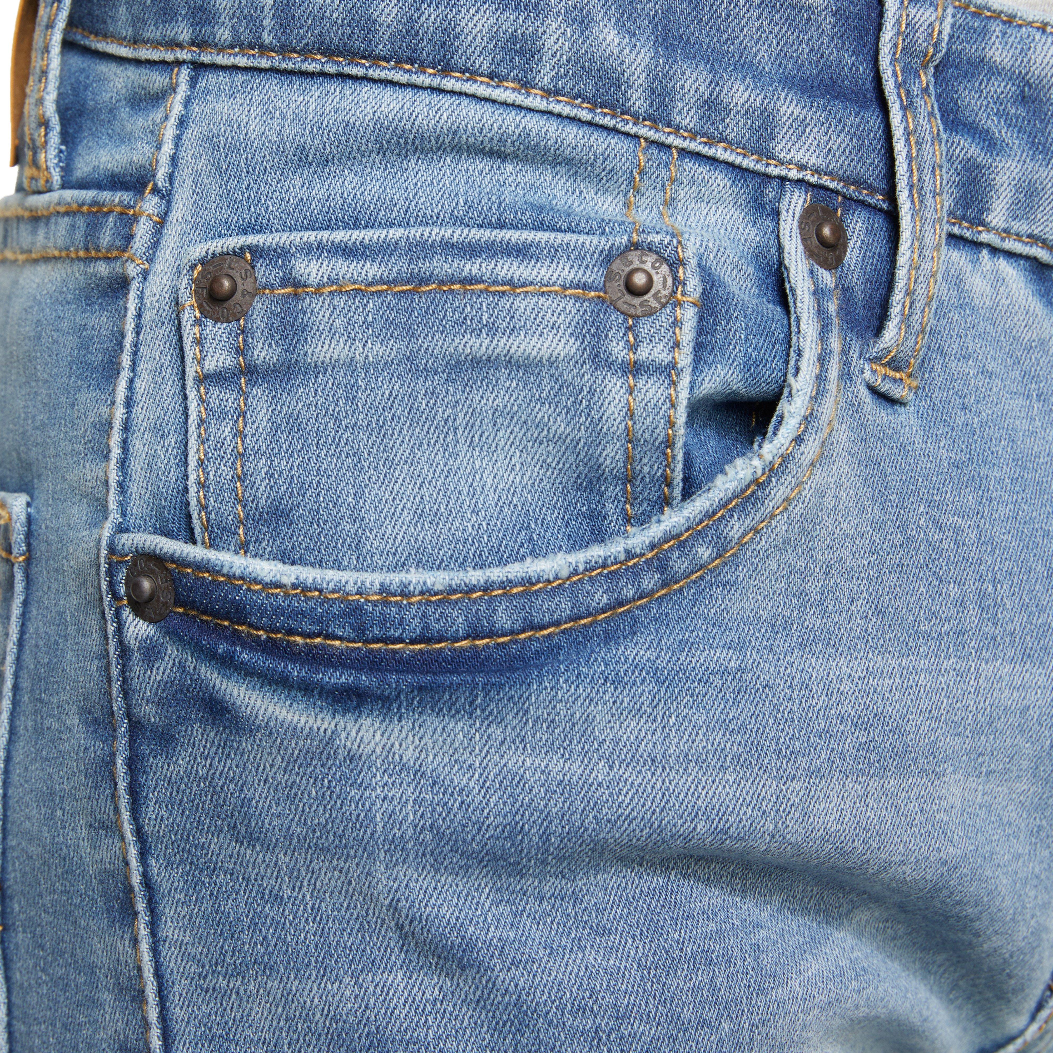 Levi's Big Boys' 510 Eco Performance Skinny Fit Lt Wash Blue Denim Jeans - BLUE Thumbnail View 3