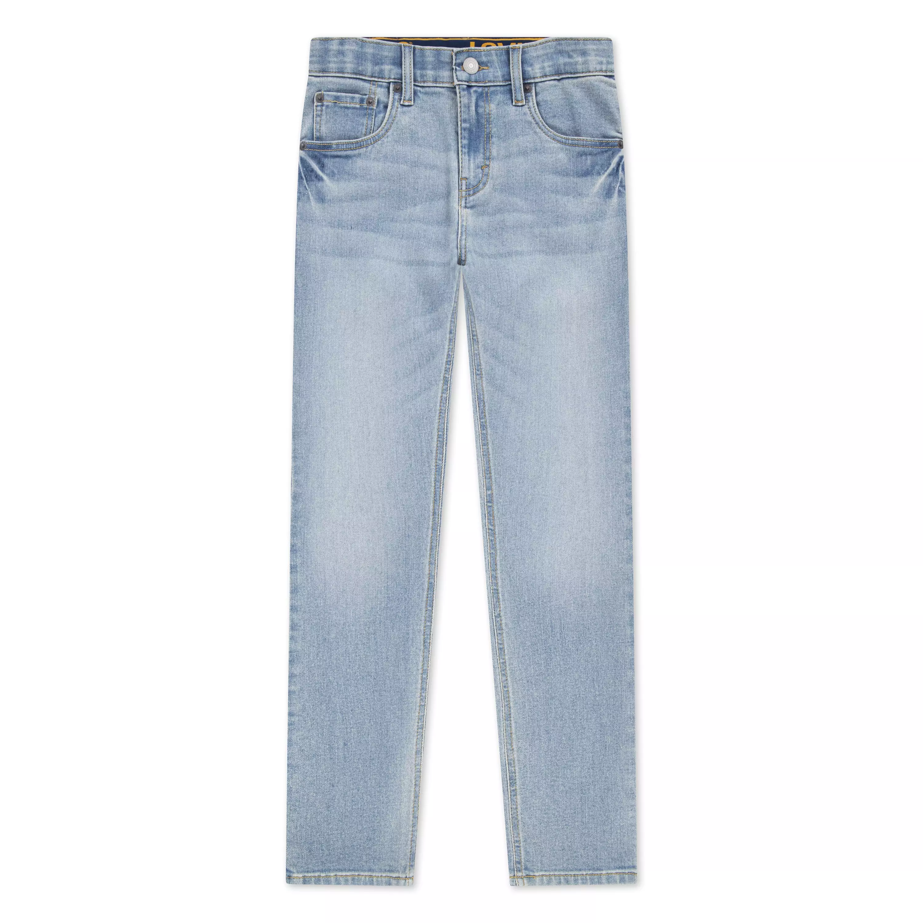 Levi's Big Boys' 510 Eco Performance Skinny Fit Lt Wash Blue Denim Jeans - BLUE