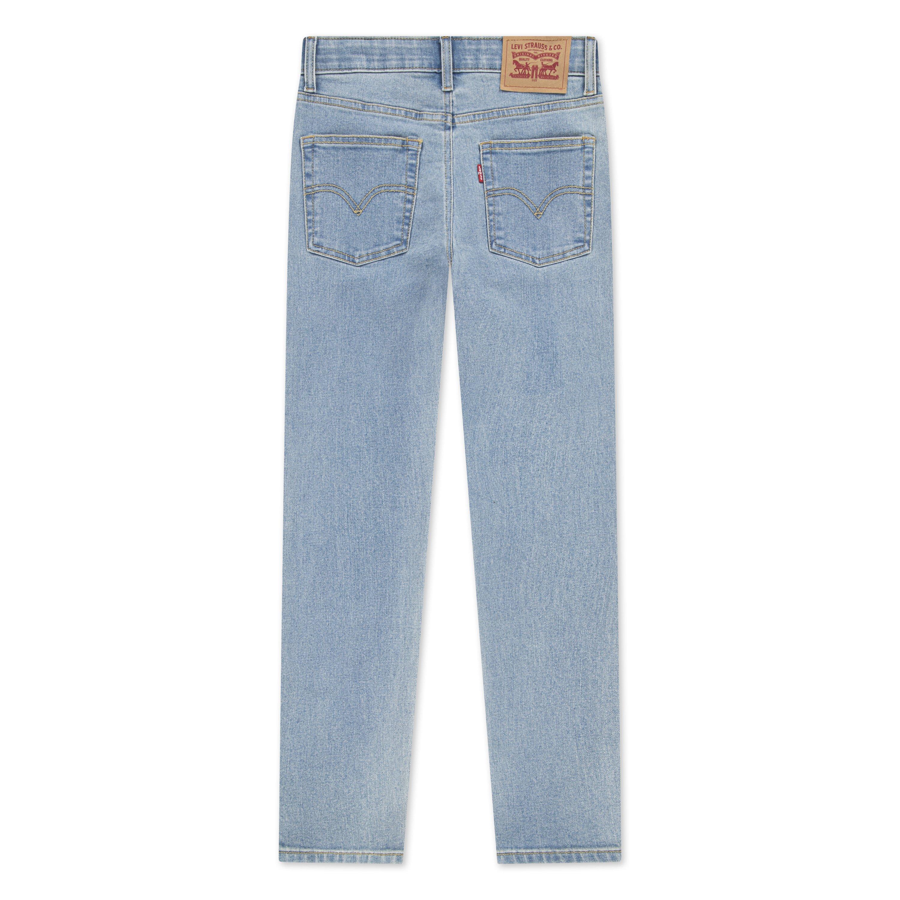Levi's Big Boys' 510 Eco Performance Skinny Fit Lt Wash Blue Denim Jeans - BLUE Thumbnail View 7