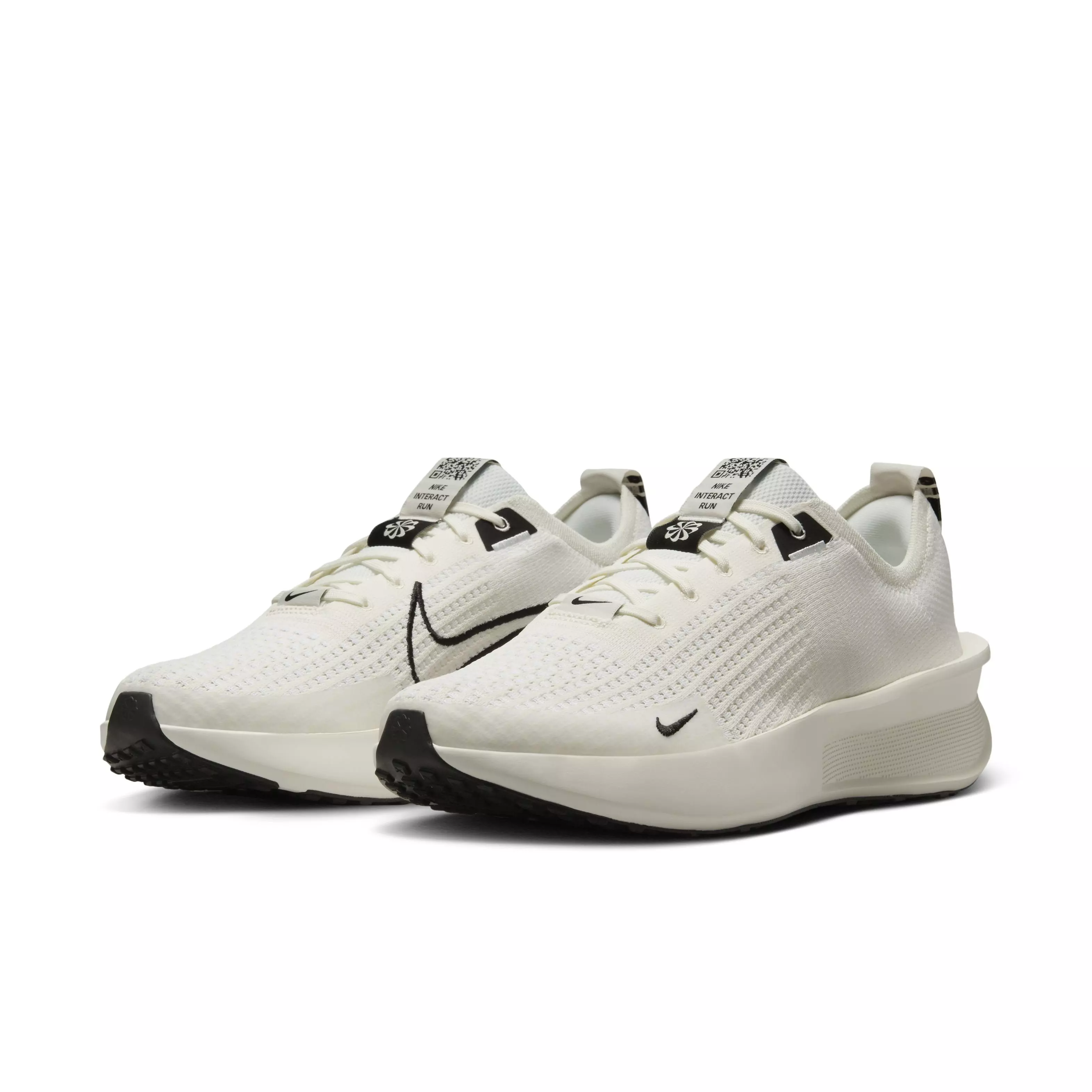 Nike Interact Run SE Road "Sail/White/Platinum Tint/Black" Men's Running Shoe - SAIL/WHITE/PLATINUM/BLACK