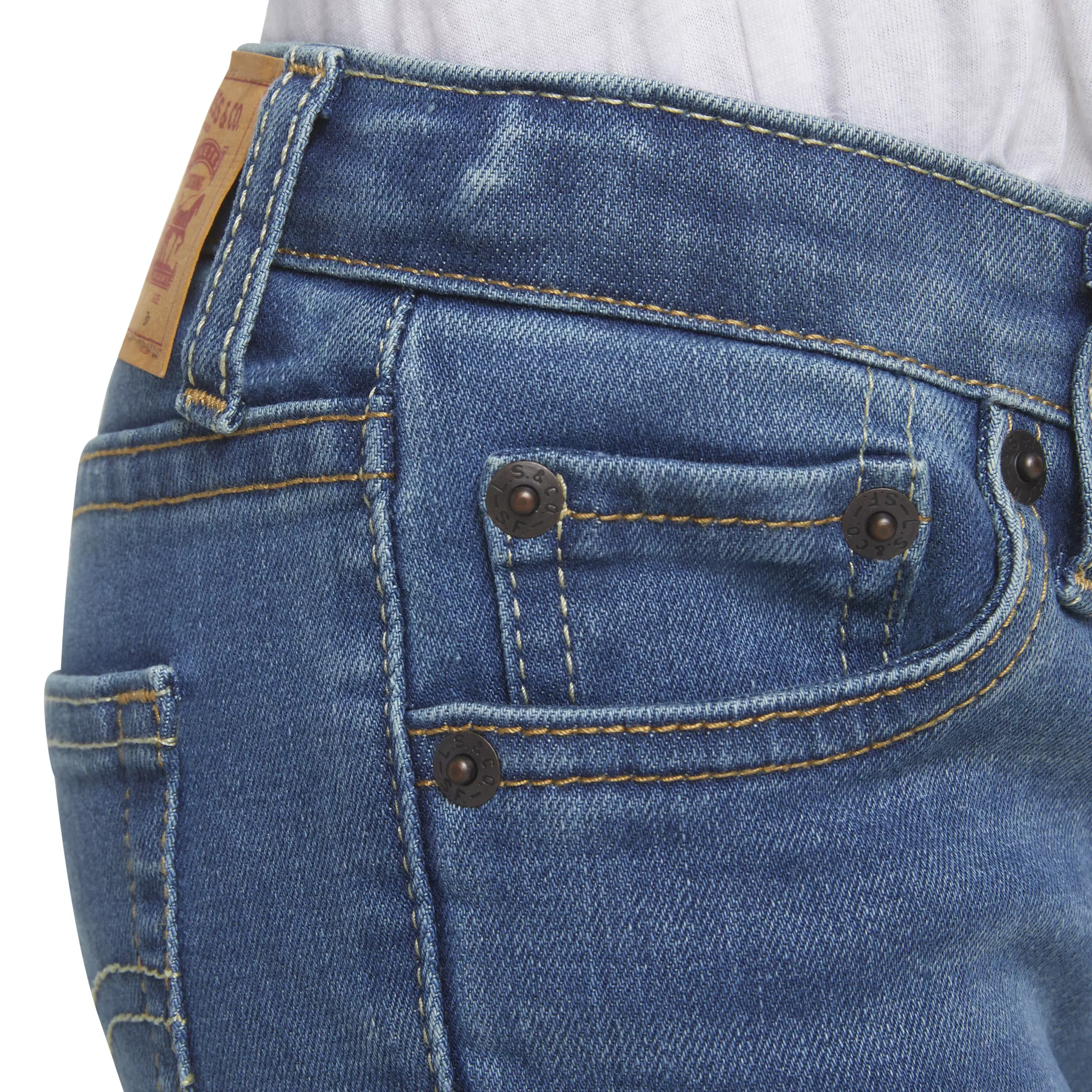 Levi's 510 Eco Performance Skinny Fit Light Wash Toddler Boys' Calabasas Blue Denim Jeans - CALABASAS BLUE