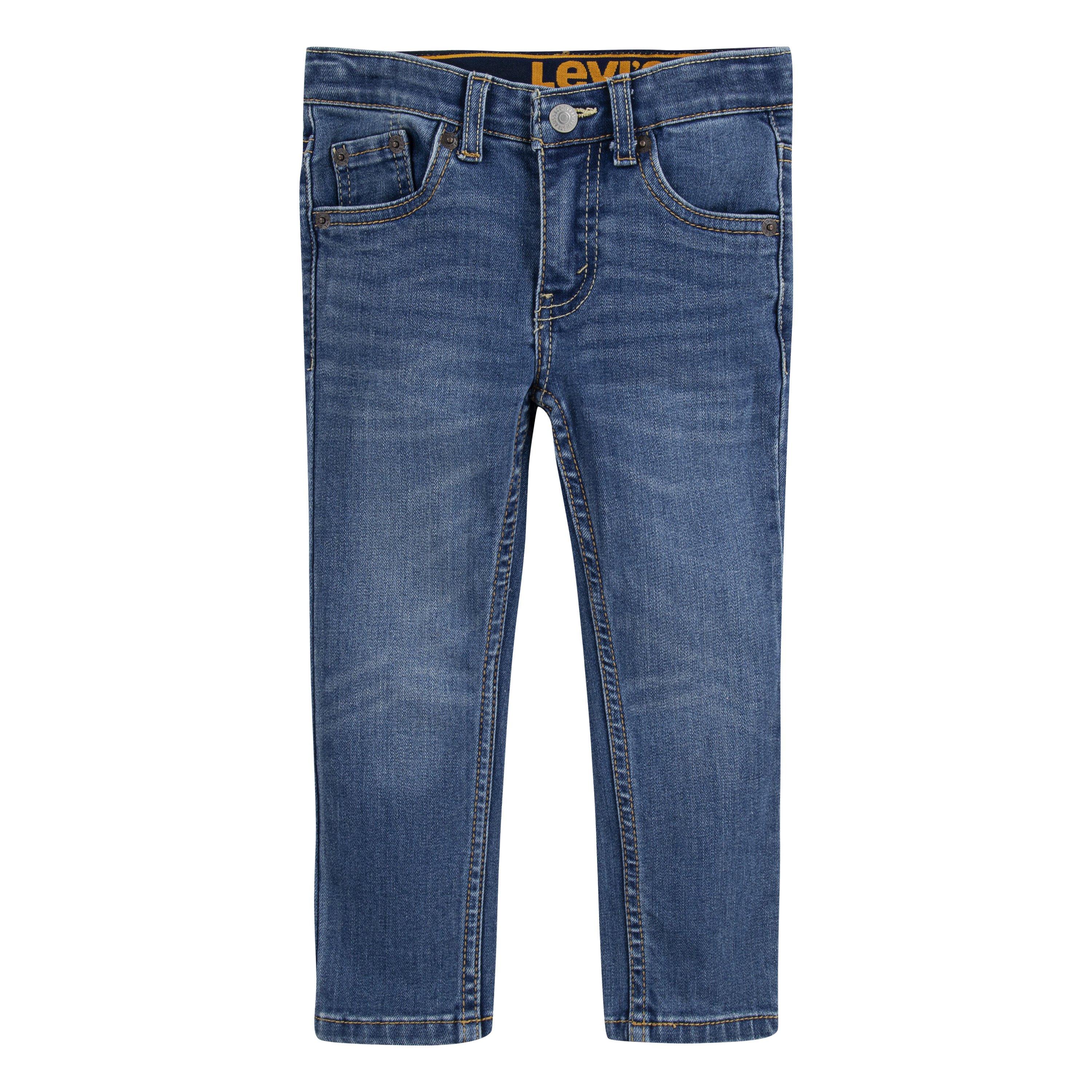 Levi's 510 Eco Performance Skinny Fit Light Wash Toddler Boys' Calabasas Blue Denim Jeans - CALABASAS BLUE Thumbnail View 8