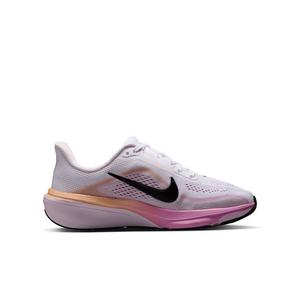 Nike Pegasus 42 "White/Bleached Lilac/Sunset Haze/Black" Grade School Girls' Running Shoe