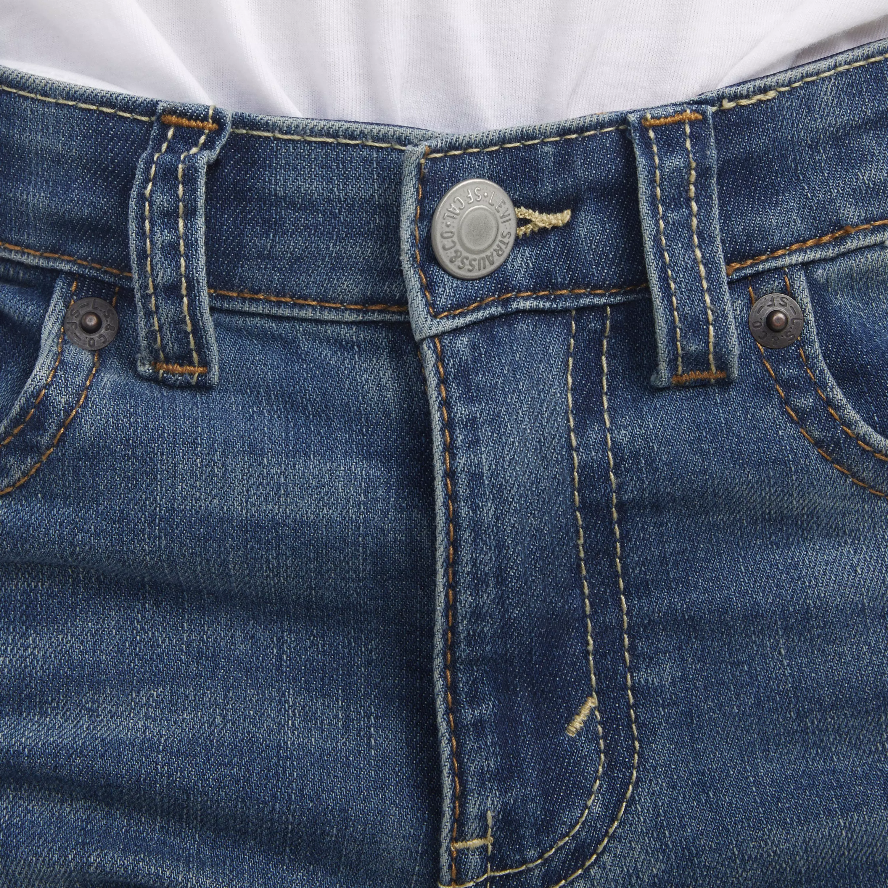 Levi's 510 Eco Performance Skinny Fit Lt Wash Little Boys' Calabasas Blue Denim Jeans - CALABASAS BLUE