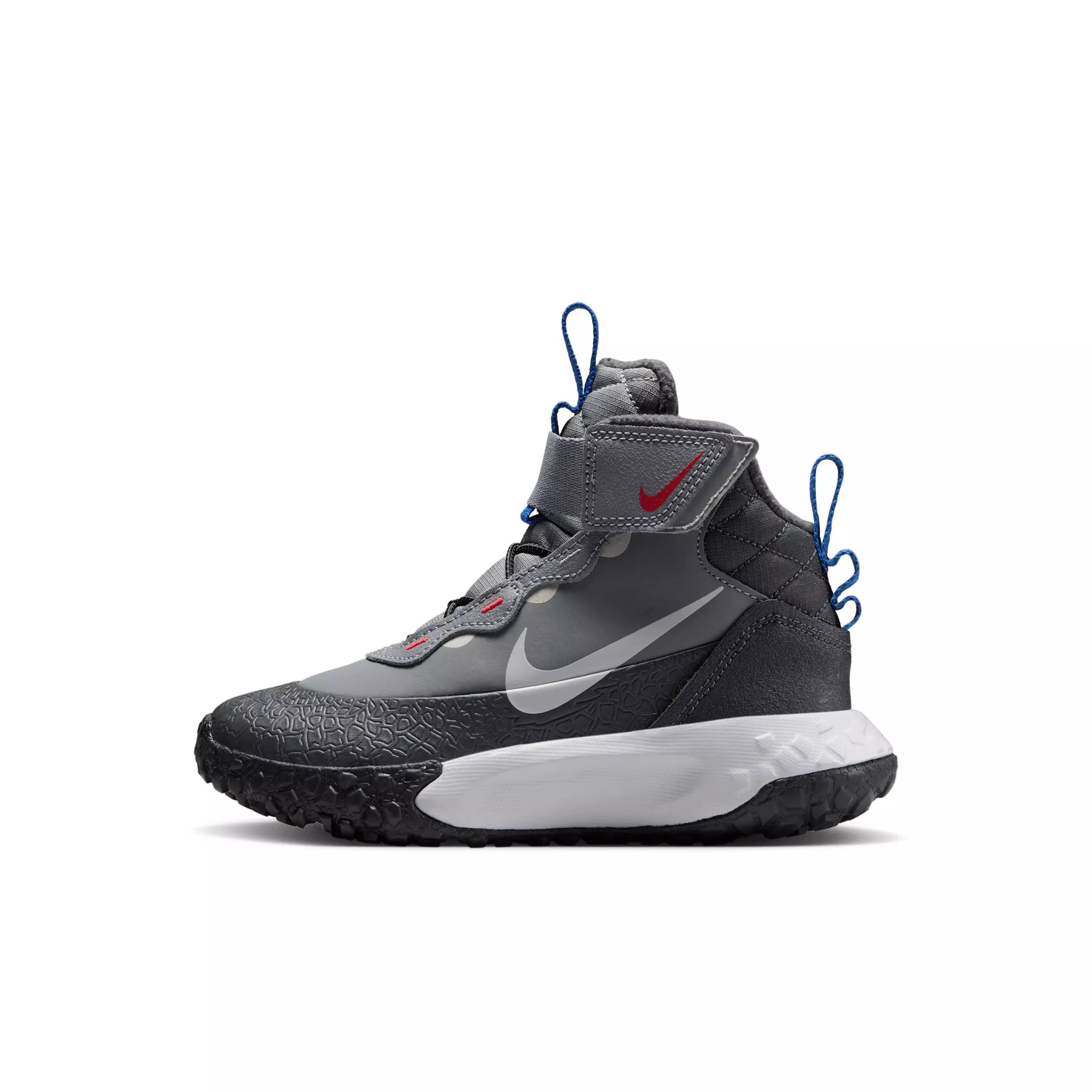 Nike Terrascout "Cool Grey/Anthracite/University Red/Pure Platinum" Preschool Boys' Boot - GREY/ANTHRACITE/RED/PLATINUM