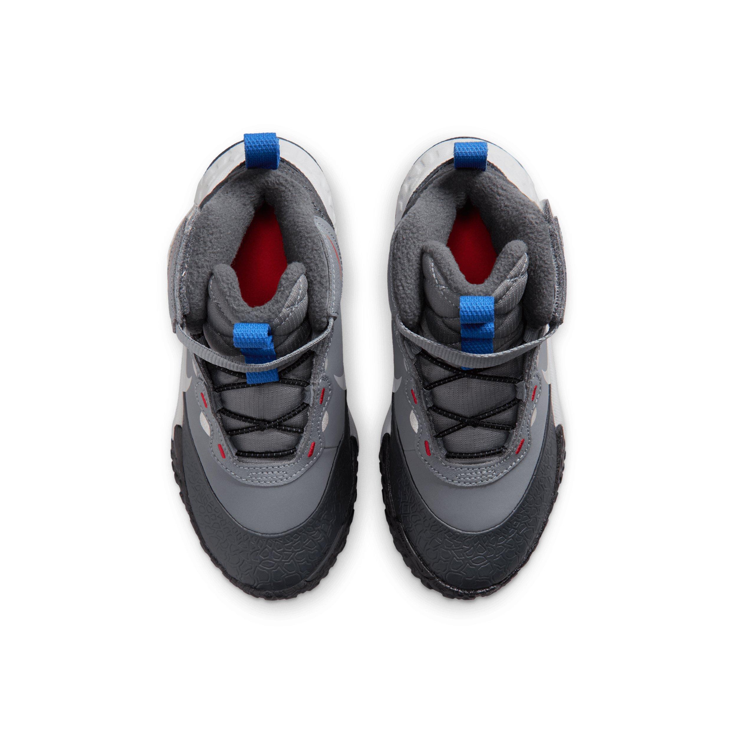 Nike Terrascout "Cool Grey/Anthracite/University Red/Pure Platinum" Preschool Boys' Boot - GREY/ANTHRACITE/RED/PLATINUM