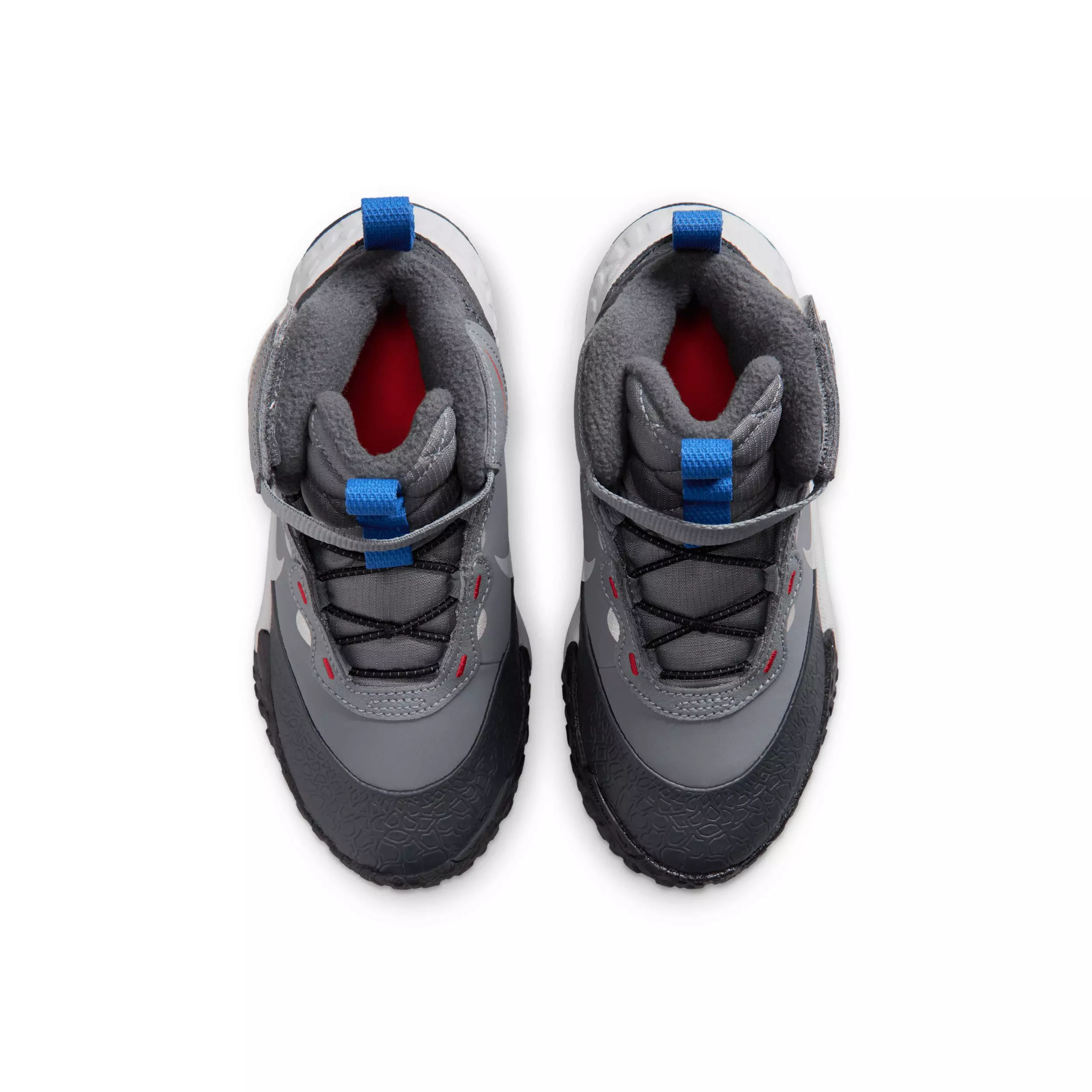 Nike Terrascout "Cool Grey/Anthracite/University Red/Pure Platinum" Preschool Boys' Boot - GREY/ANTHRACITE/RED/PLATINUM
