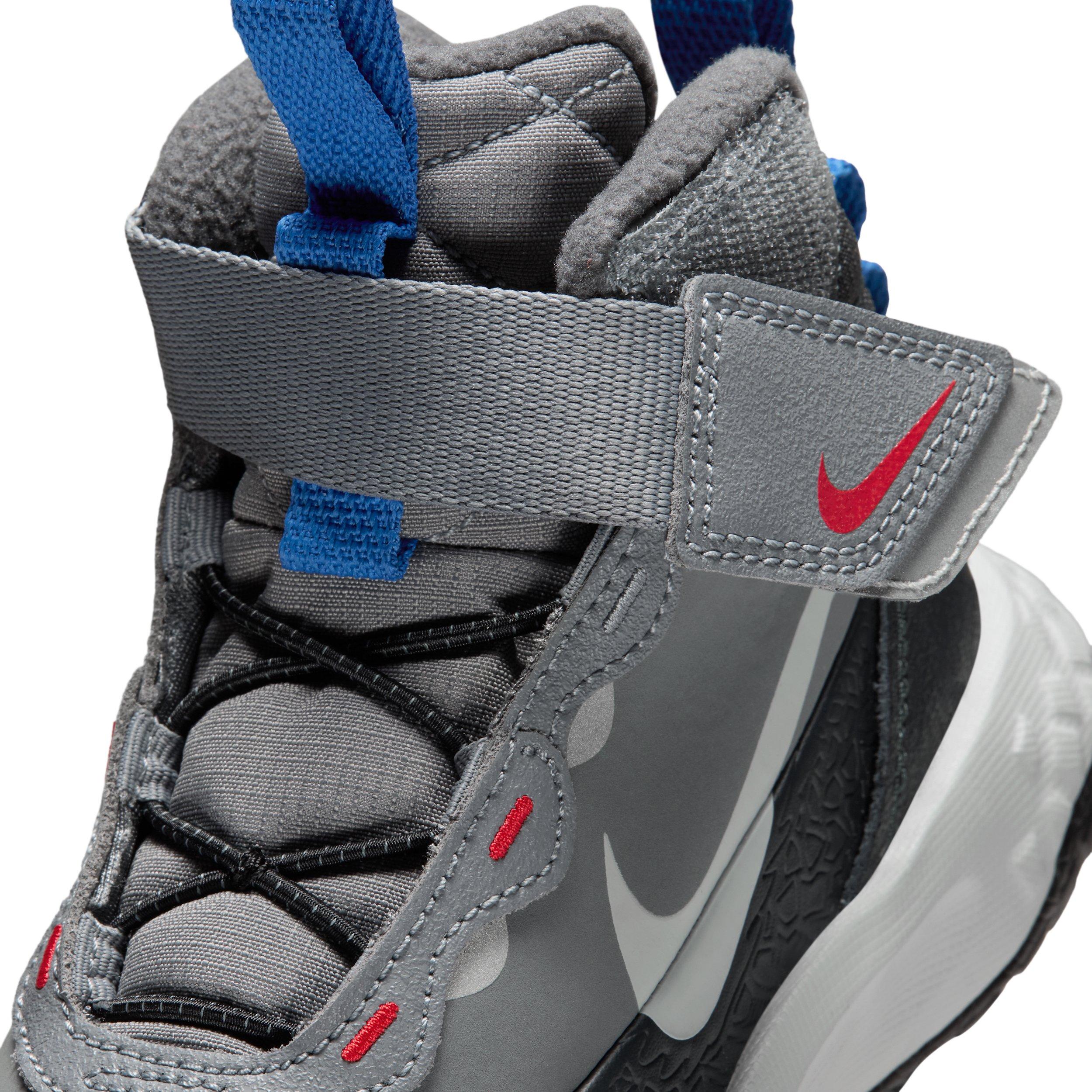 Nike Terrascout "Cool Grey/Anthracite/University Red/Pure Platinum" Preschool Boys' Boot - GREY/ANTHRACITE/RED/PLATINUM