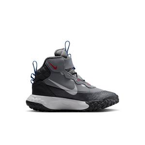 Nike Terrascout "Cool Grey/Anthracite/University Red/Pure Platinum" Preschool Boys' Boot - GREY/ANTHRACITE/RED/PLATINUM