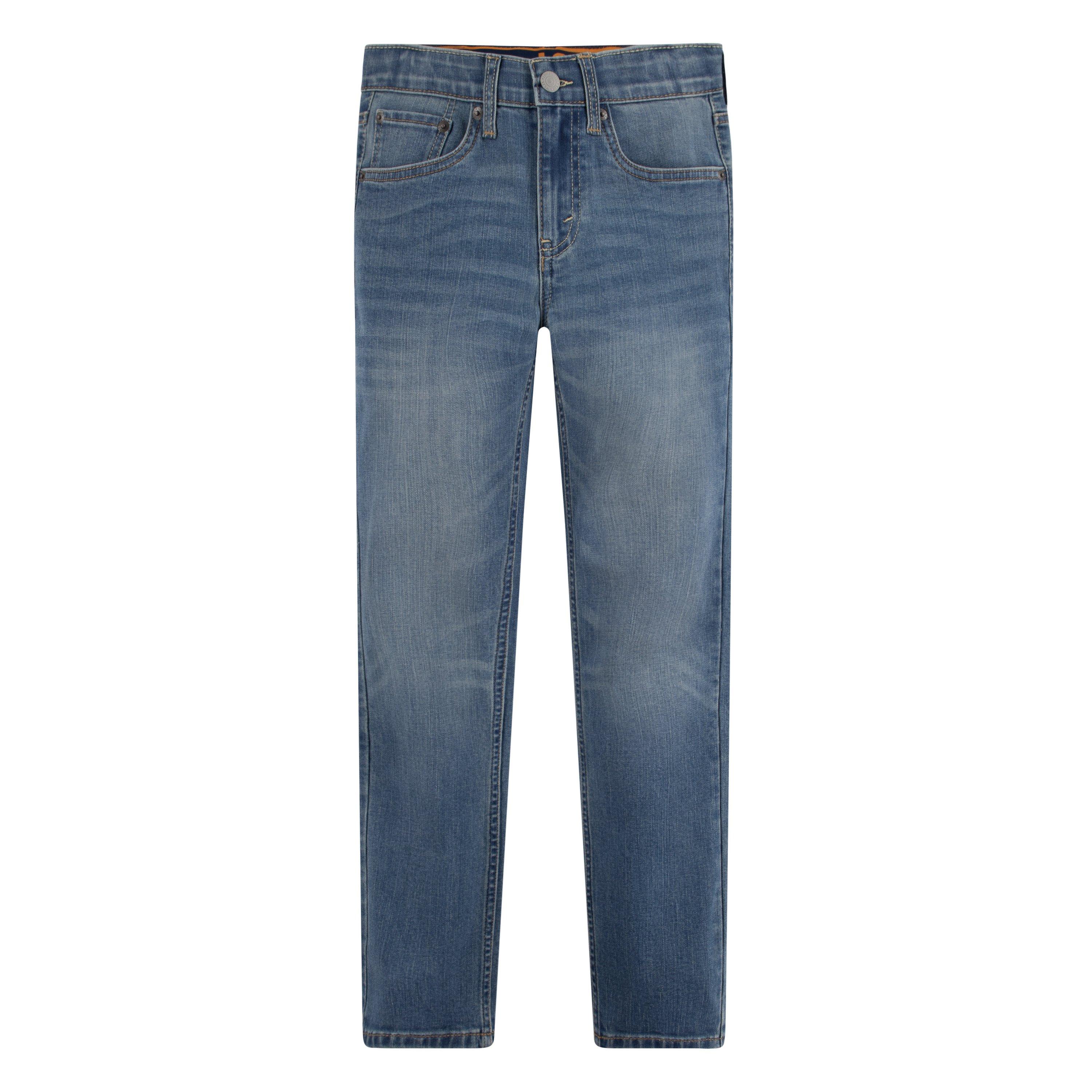 Levi's 510 Eco Performance Skinny Fit Lt Wash Big Boys' Calabasas Blue Denim Jeans - CALABASAS BLUE Thumbnail View 10