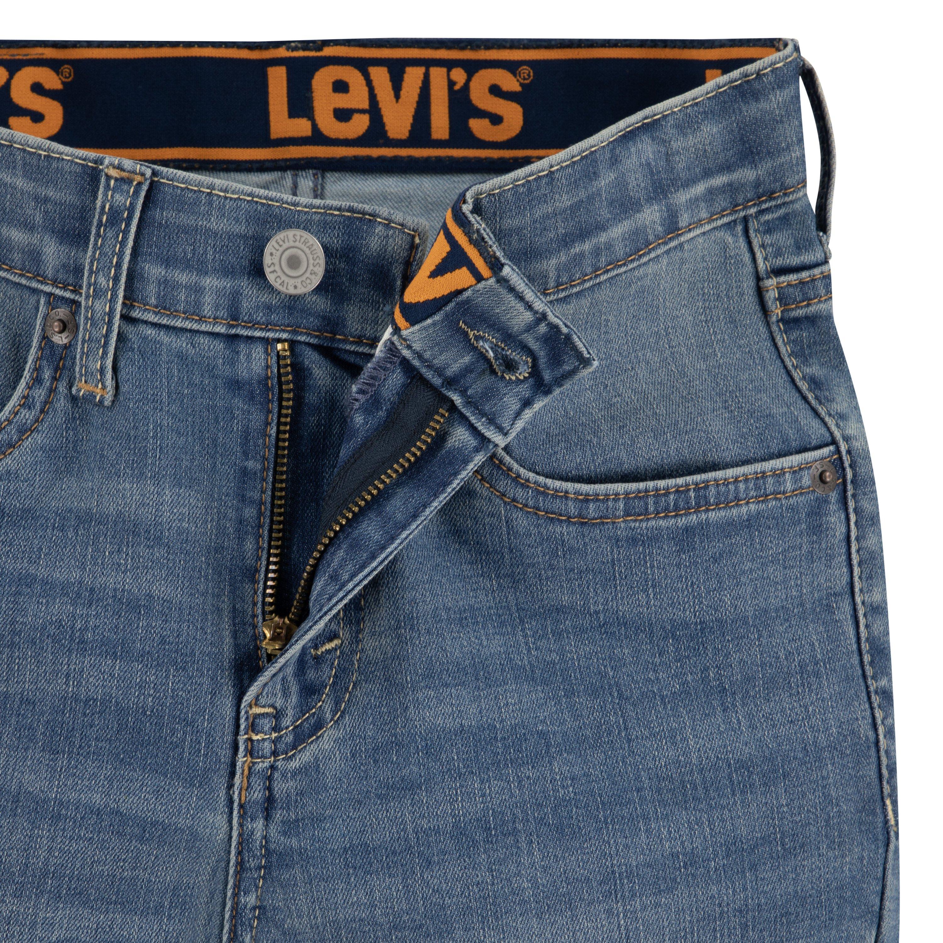 Levi's Big Boys' 510 Eco Performance Skinny Fit Lt Wash Denim Jeans - Calabasas Blue - CALABASAS BLUE Thumbnail View 8