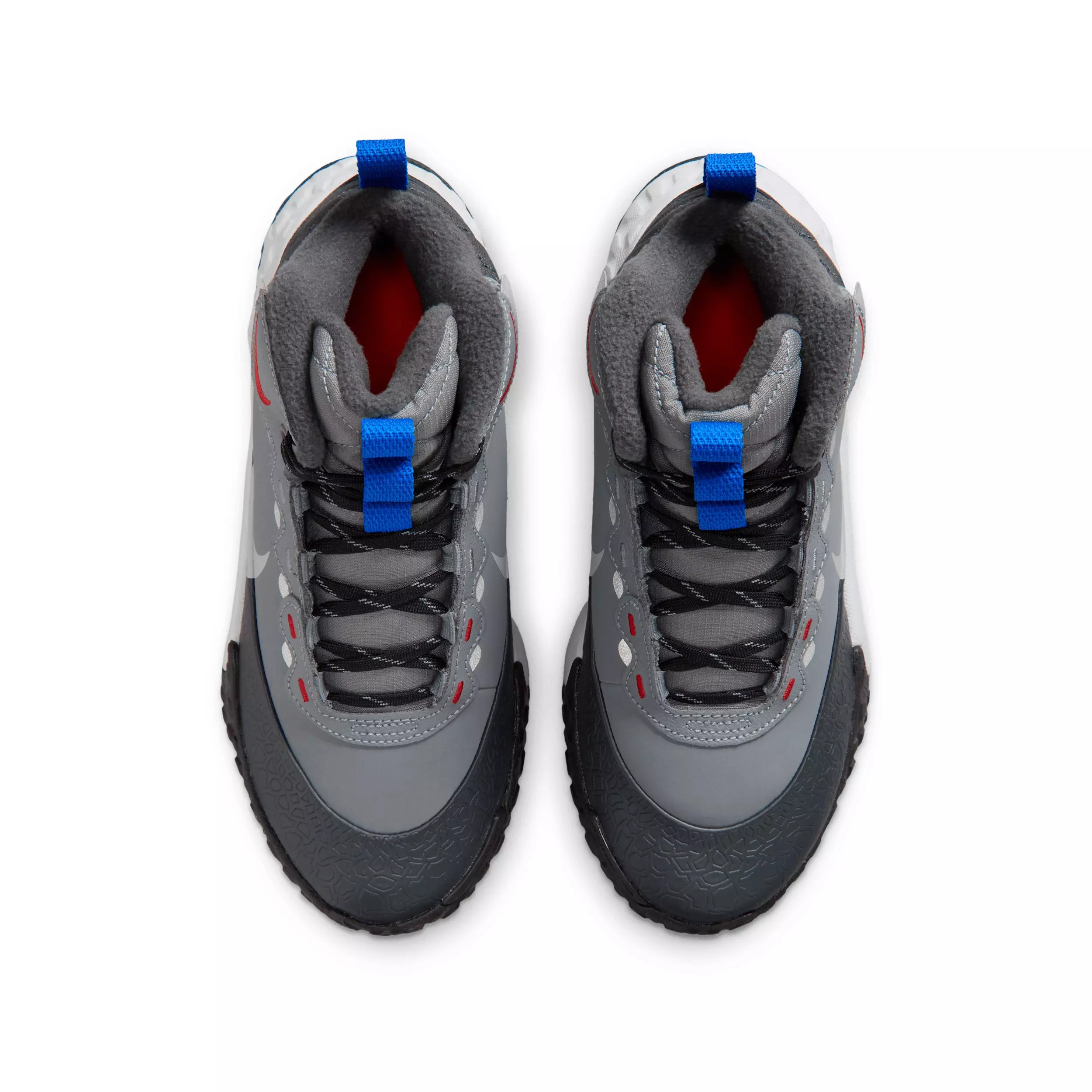 Nike Terrascout "Cool Grey/Anthracite/University Red/Pure Platinum" Grade School Boys' Boot - GREY/ANTHRACITE/RED/PLATINUM